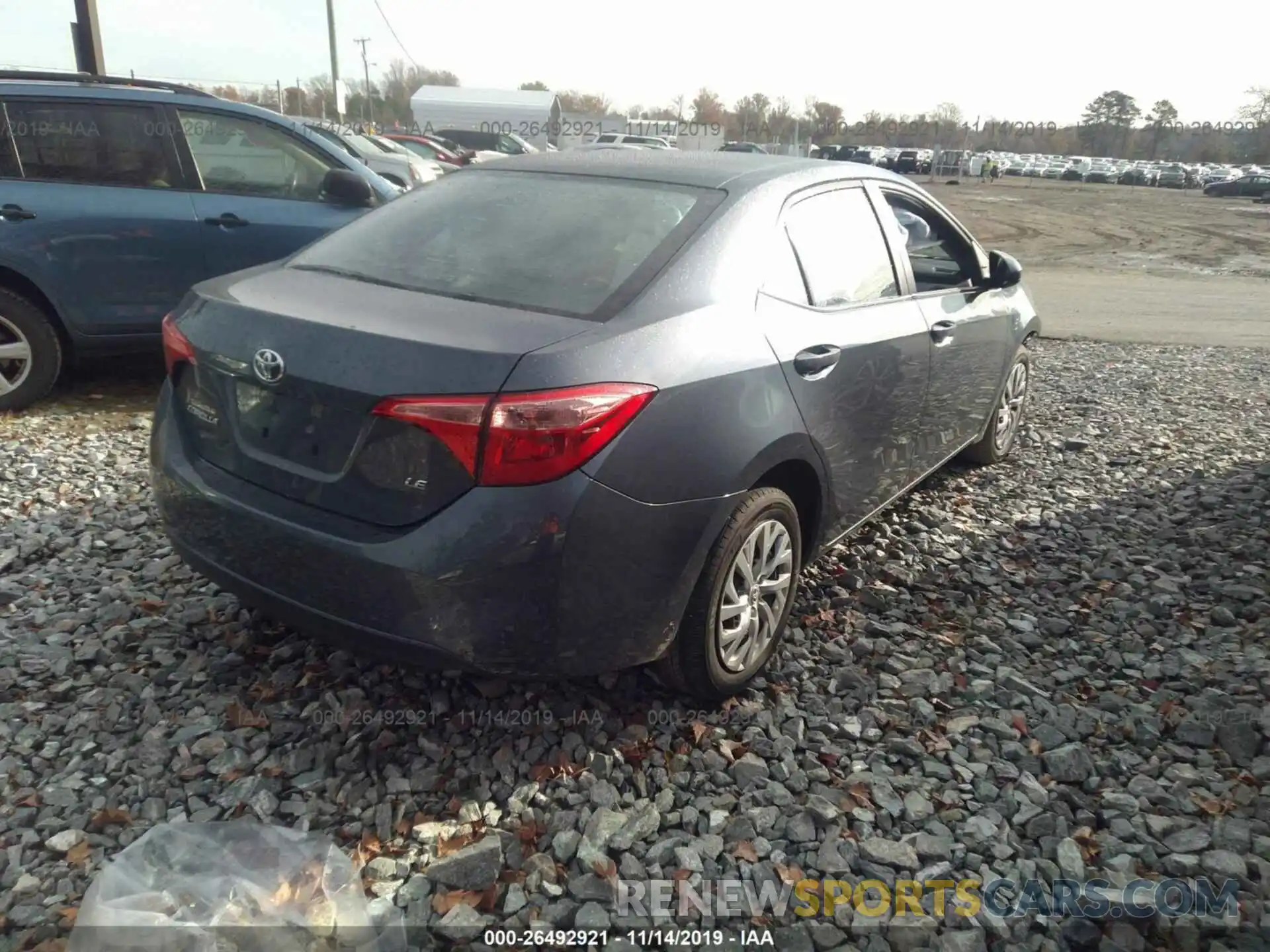 4 Photograph of a damaged car 2T1BURHE2KC207712 TOYOTA COROLLA 2019