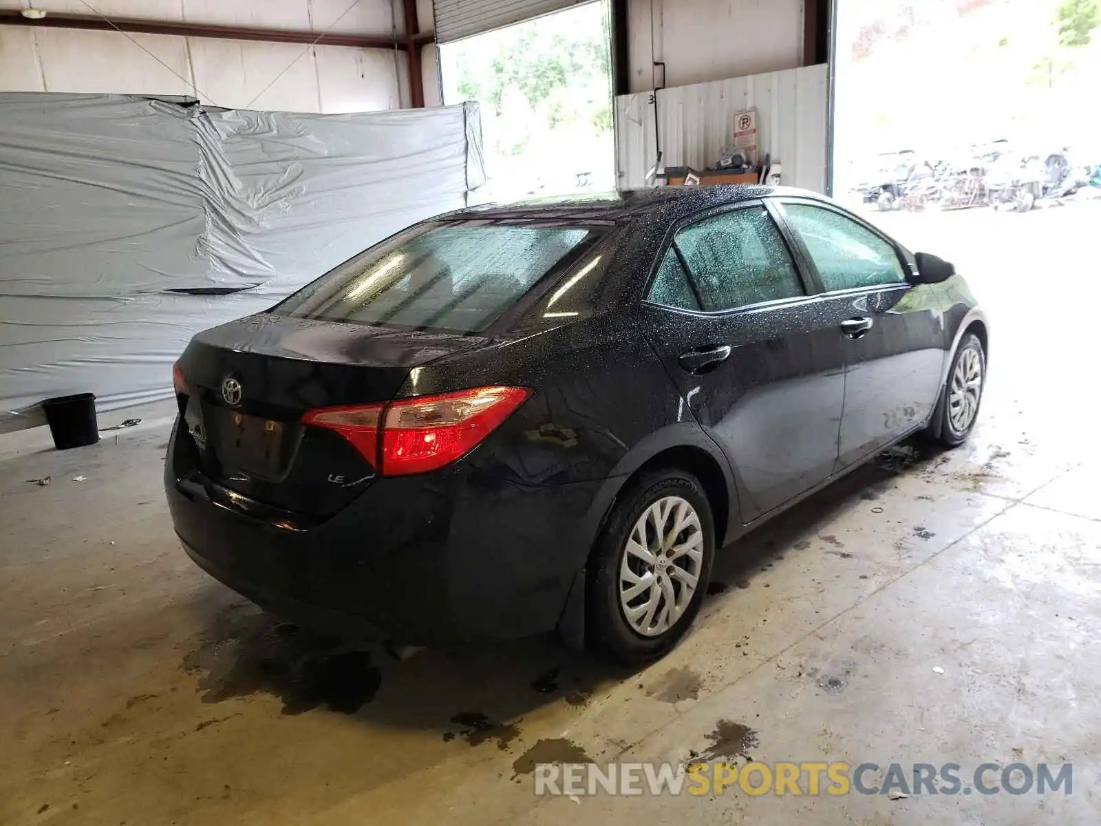 4 Photograph of a damaged car 2T1BURHE2KC207726 TOYOTA COROLLA 2019