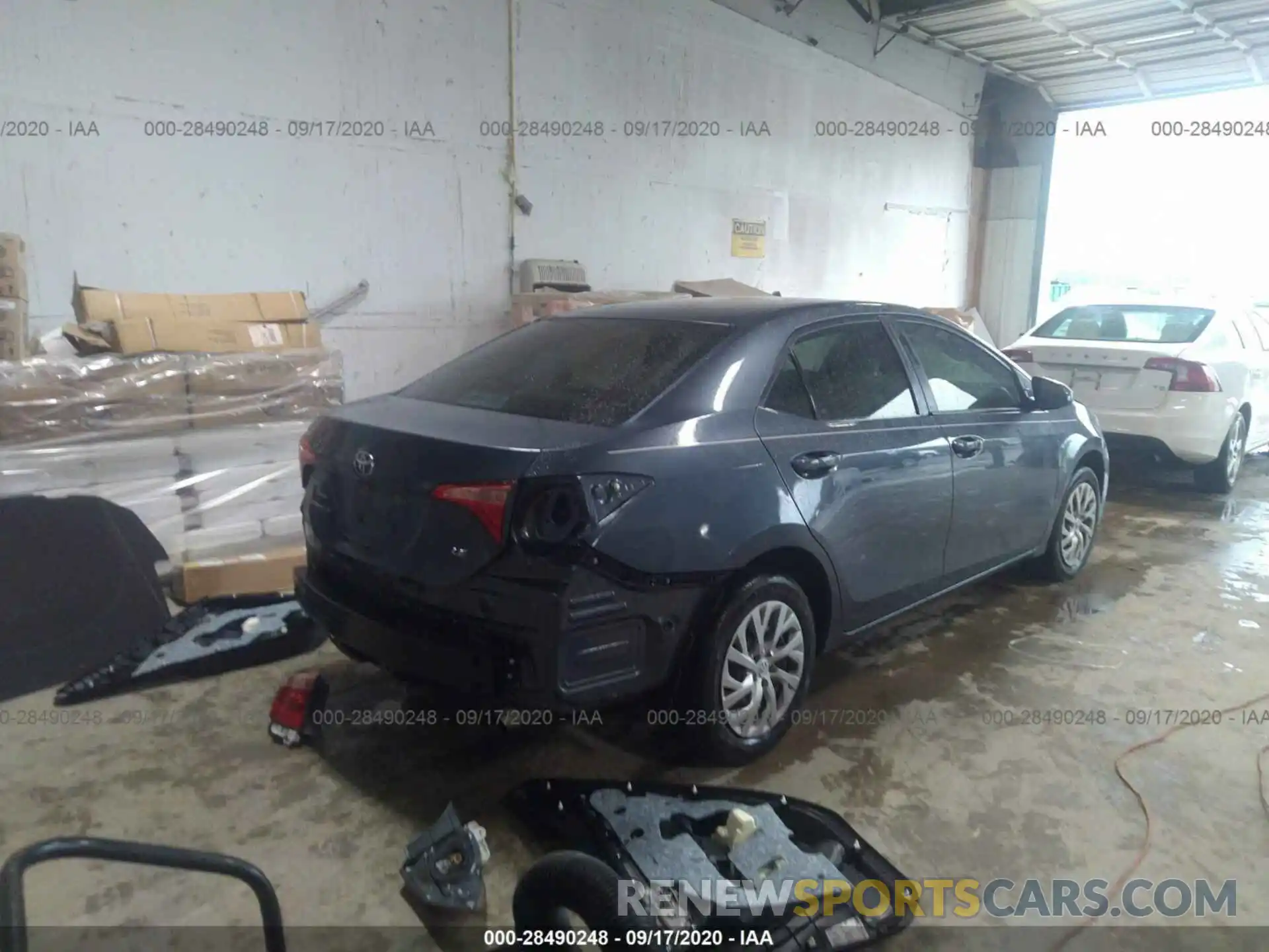 4 Фотография поврежденного автомобиля 2T1BURHE2KC208519 TOYOTA COROLLA 2019