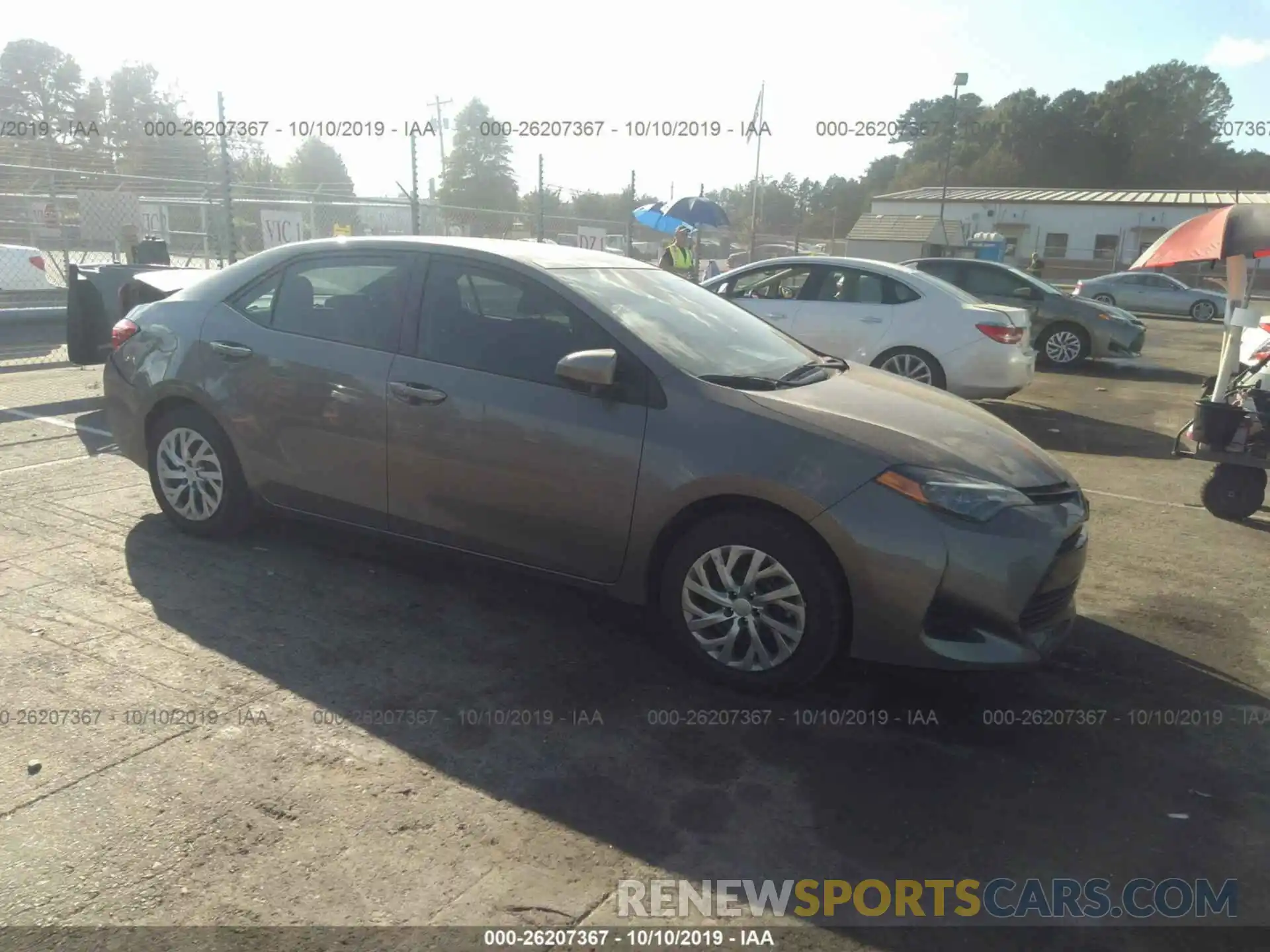 1 Photograph of a damaged car 2T1BURHE2KC208603 TOYOTA COROLLA 2019