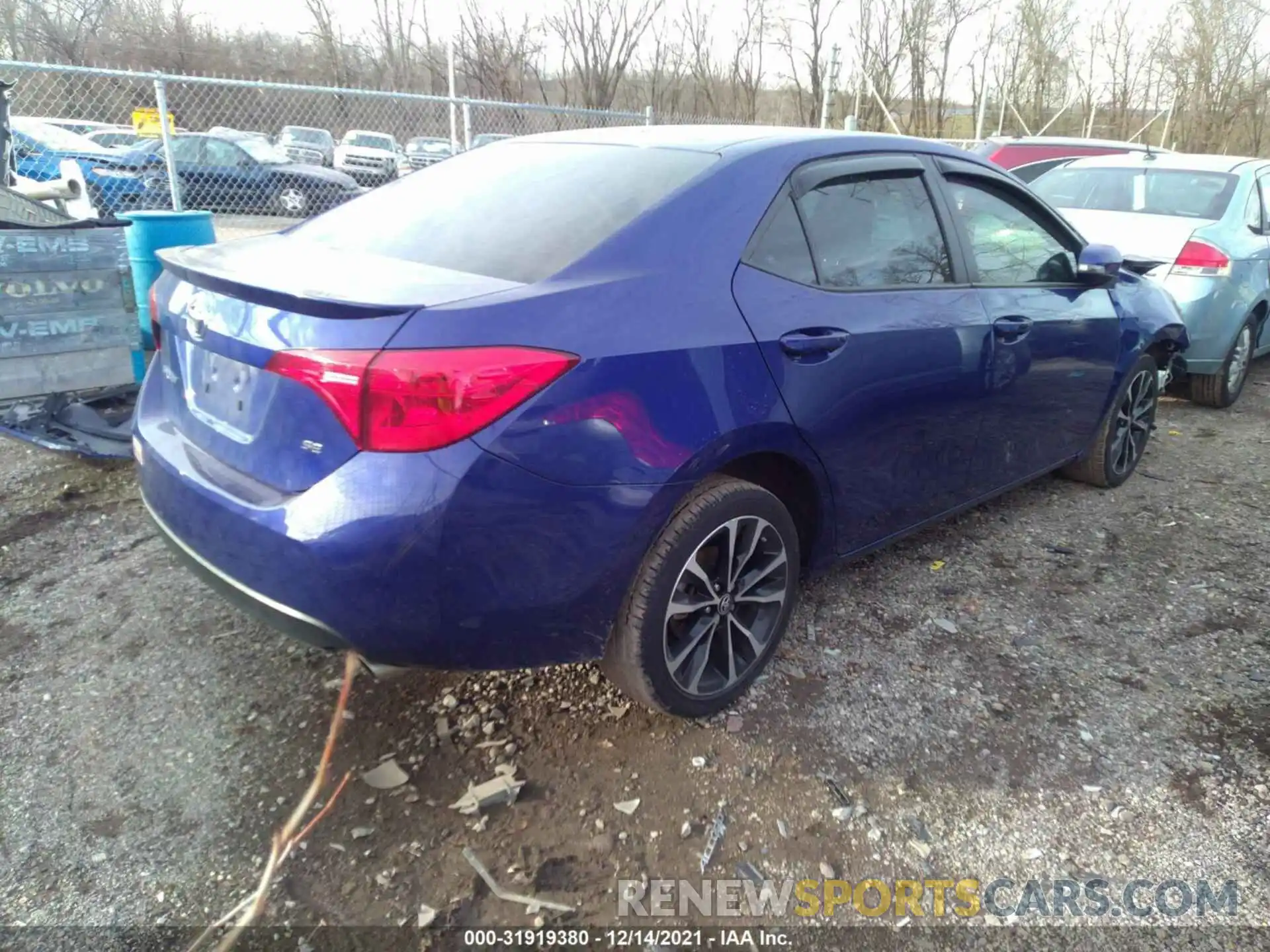 4 Фотография поврежденного автомобиля 2T1BURHE2KC209184 TOYOTA COROLLA 2019