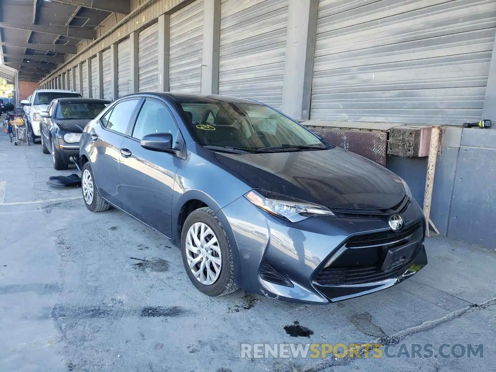 1 Photograph of a damaged car 2T1BURHE2KC209556 TOYOTA COROLLA 2019