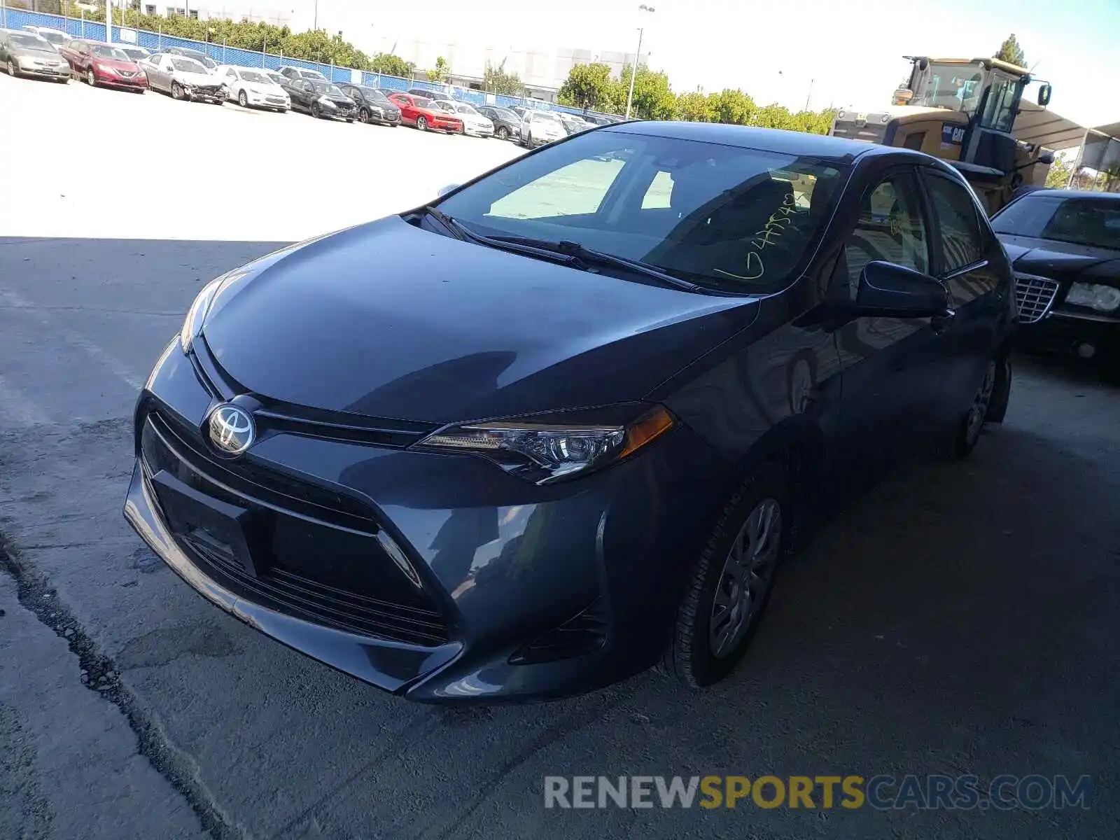 2 Photograph of a damaged car 2T1BURHE2KC209556 TOYOTA COROLLA 2019