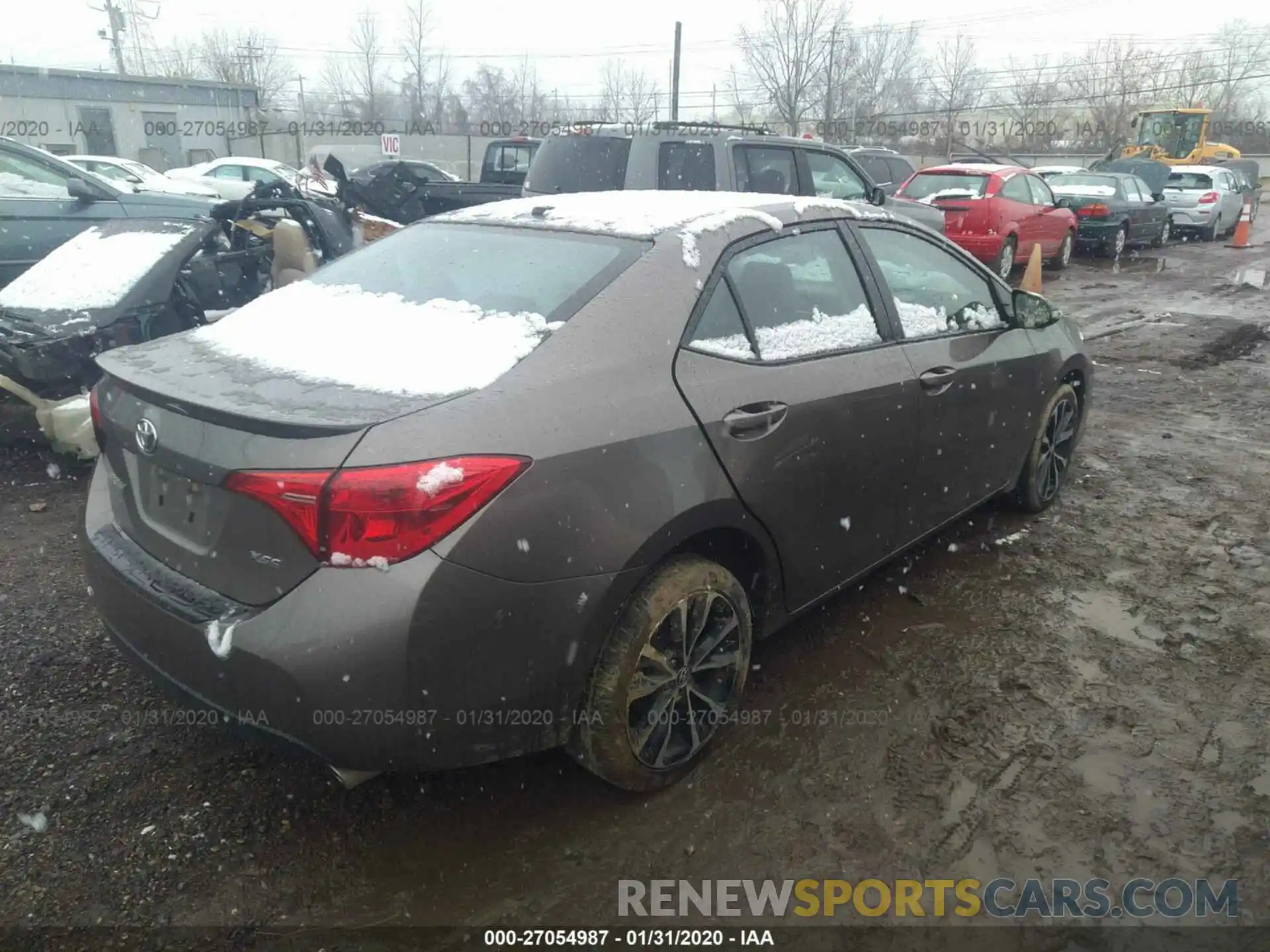 4 Photograph of a damaged car 2T1BURHE2KC209623 TOYOTA COROLLA 2019