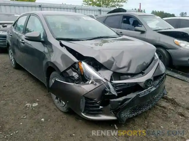 1 Photograph of a damaged car 2T1BURHE2KC209735 TOYOTA COROLLA 2019