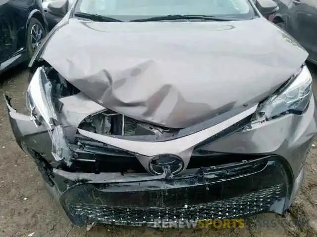 9 Photograph of a damaged car 2T1BURHE2KC209735 TOYOTA COROLLA 2019