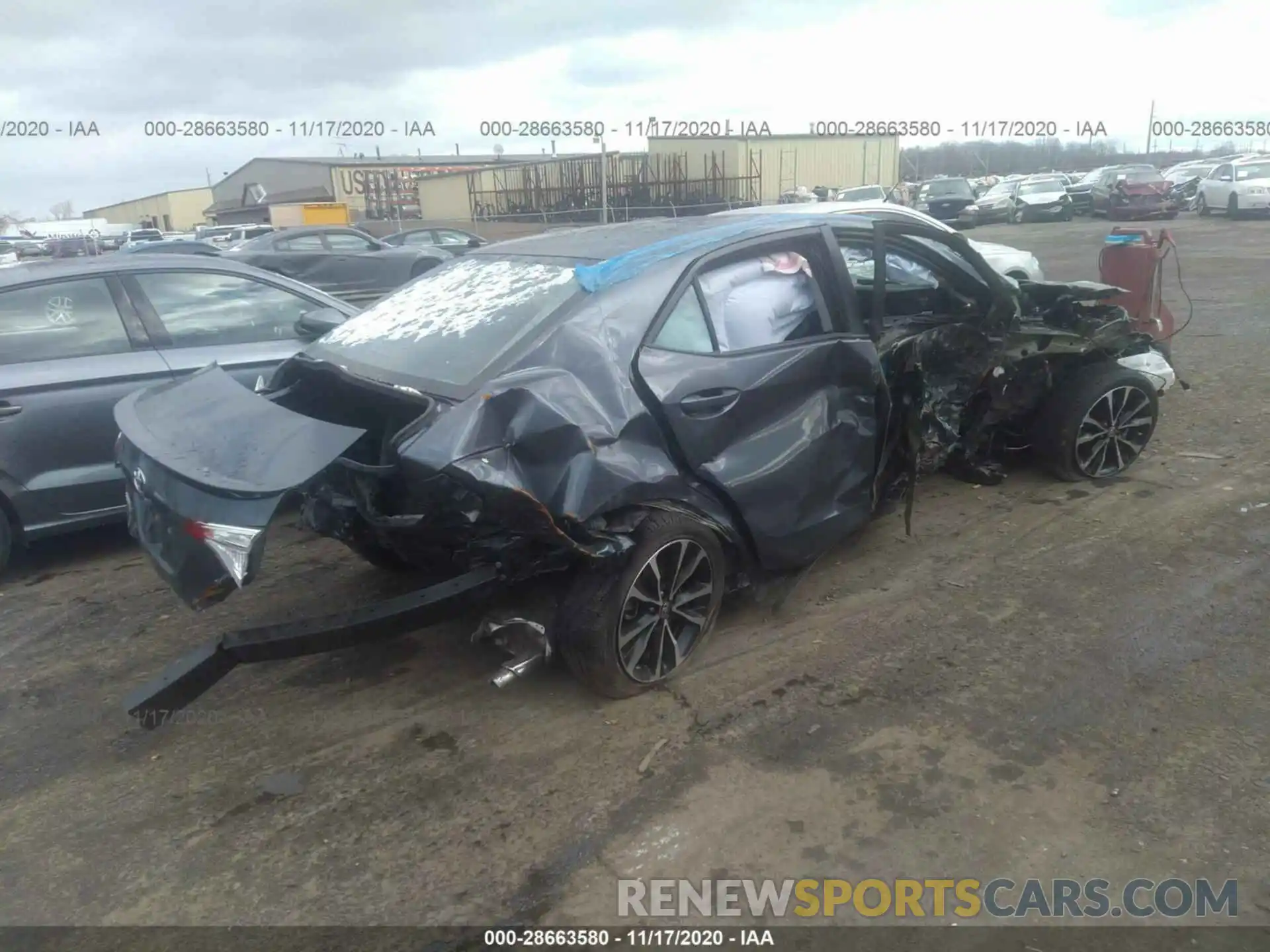 4 Photograph of a damaged car 2T1BURHE2KC209847 TOYOTA COROLLA 2019