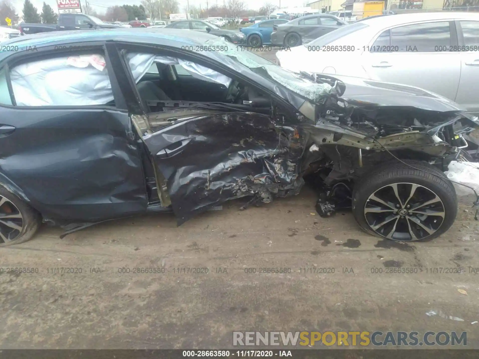 6 Photograph of a damaged car 2T1BURHE2KC209847 TOYOTA COROLLA 2019