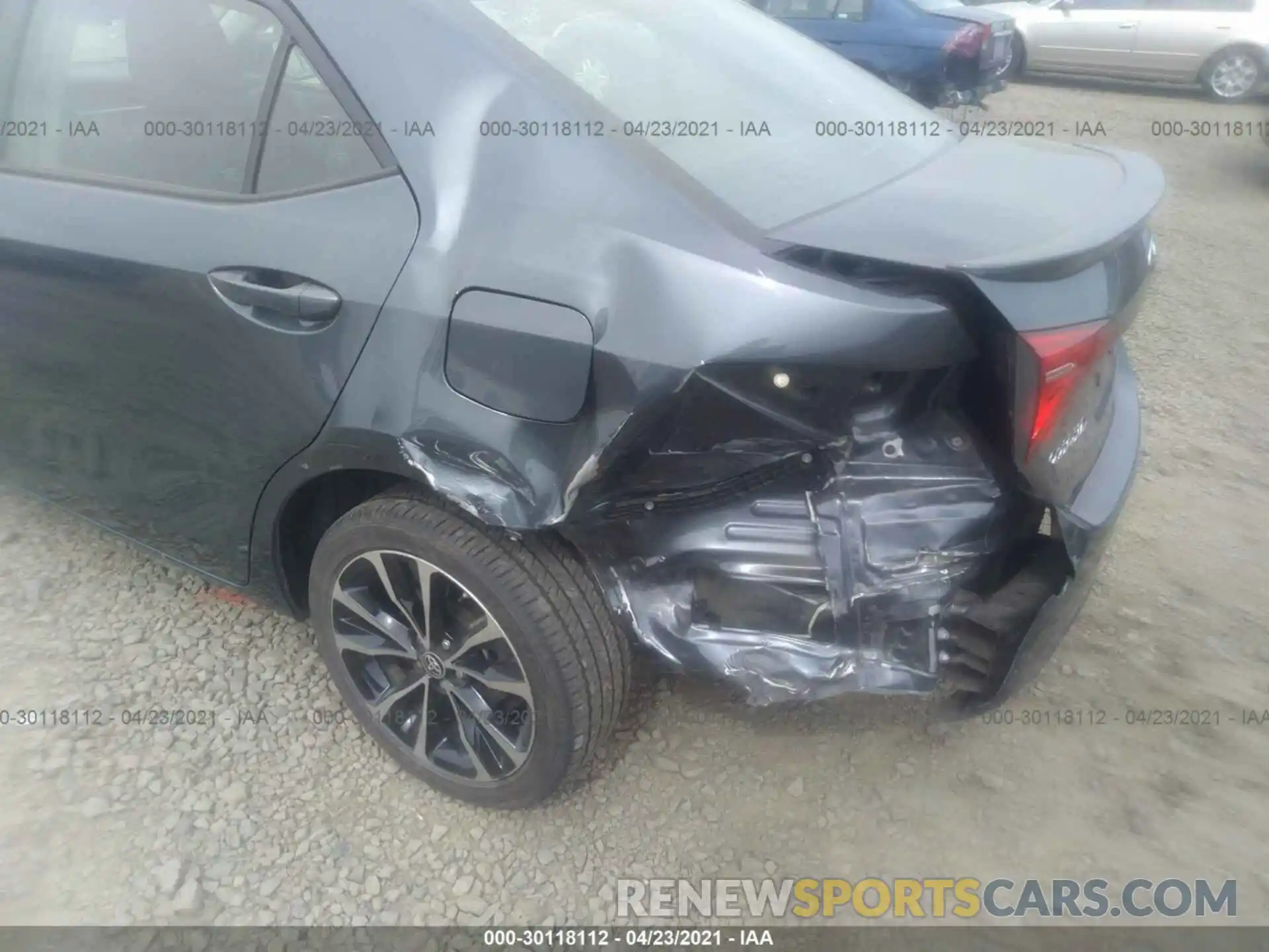 6 Photograph of a damaged car 2T1BURHE2KC210433 TOYOTA COROLLA 2019