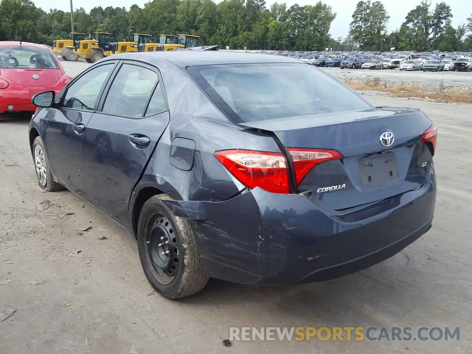 3 Photograph of a damaged car 2T1BURHE2KC210691 TOYOTA COROLLA 2019