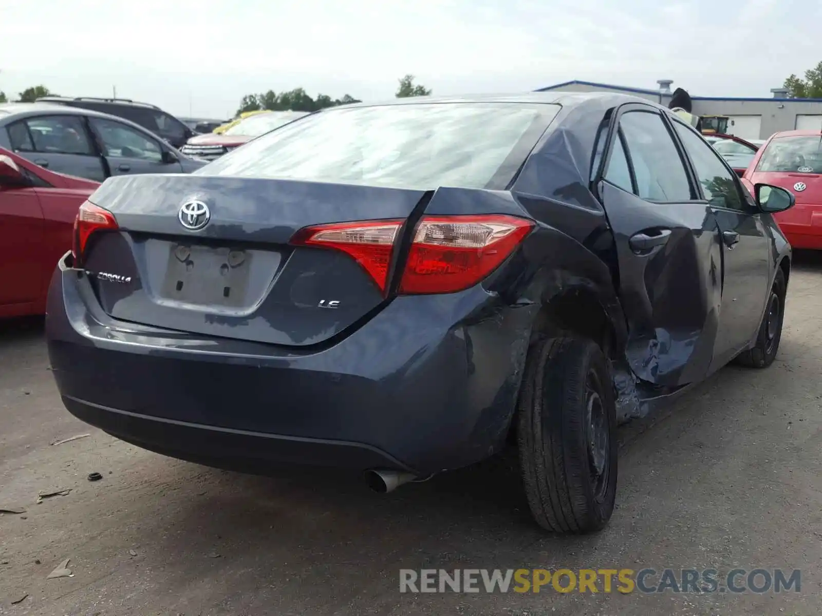 4 Photograph of a damaged car 2T1BURHE2KC210691 TOYOTA COROLLA 2019