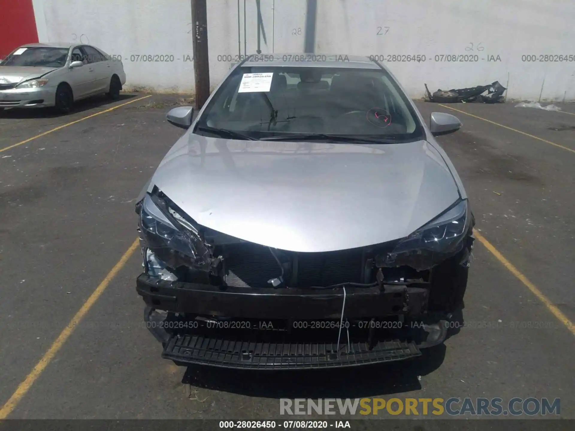 6 Photograph of a damaged car 2T1BURHE2KC210769 TOYOTA COROLLA 2019