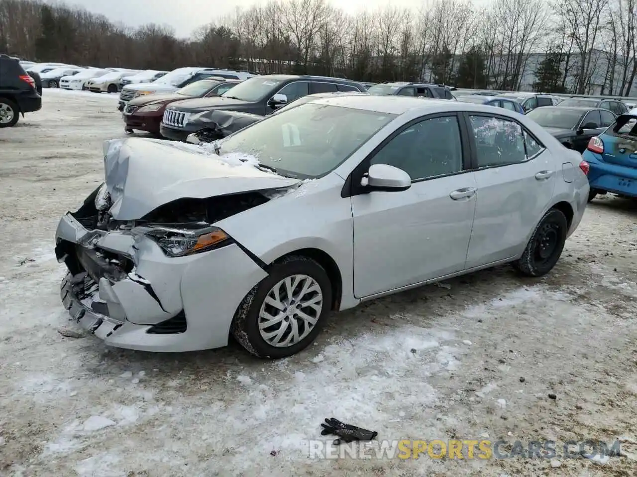 1 Photograph of a damaged car 2T1BURHE2KC211081 TOYOTA COROLLA 2019