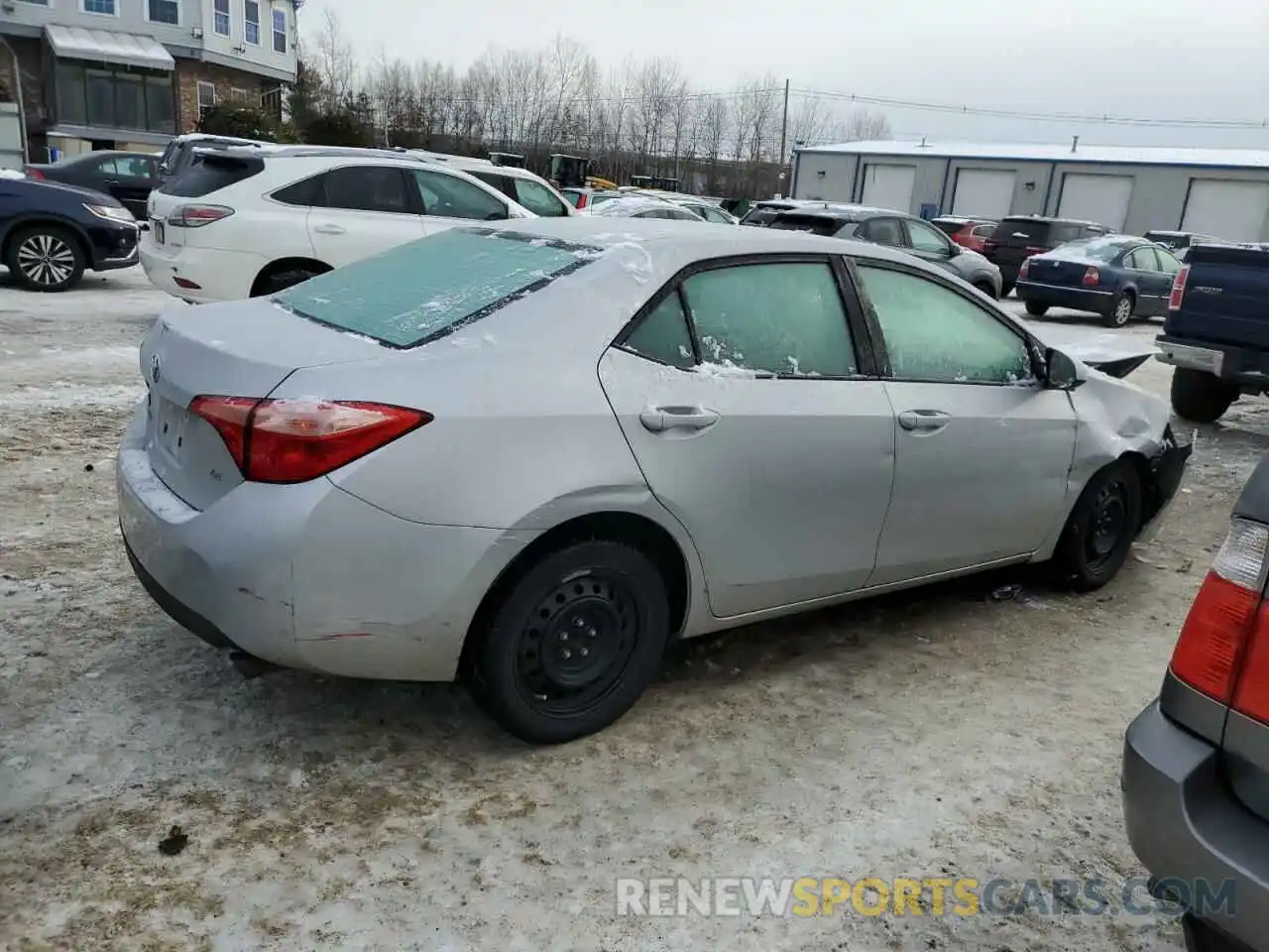 3 Photograph of a damaged car 2T1BURHE2KC211081 TOYOTA COROLLA 2019