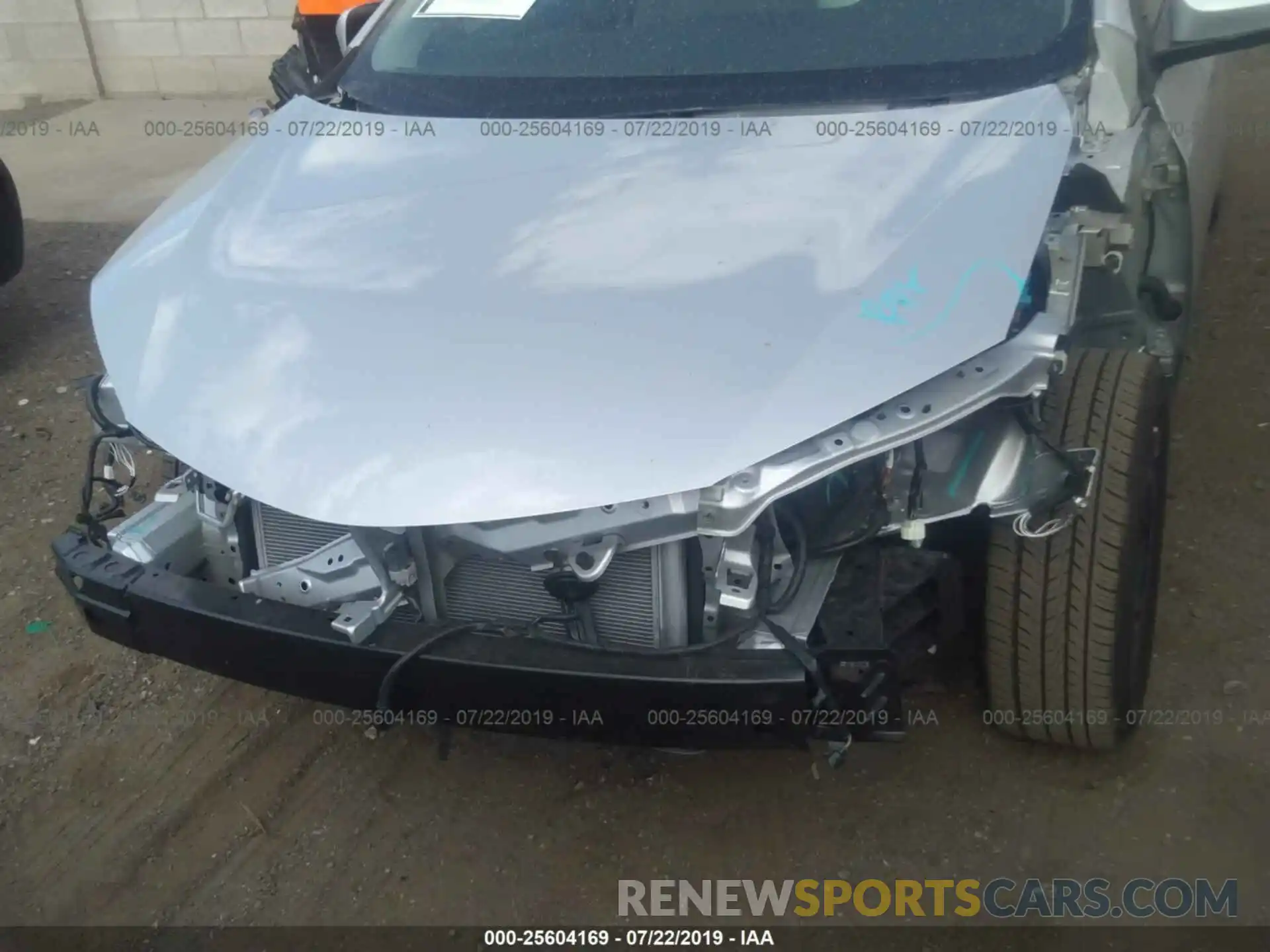 6 Photograph of a damaged car 2T1BURHE2KC212473 TOYOTA COROLLA 2019