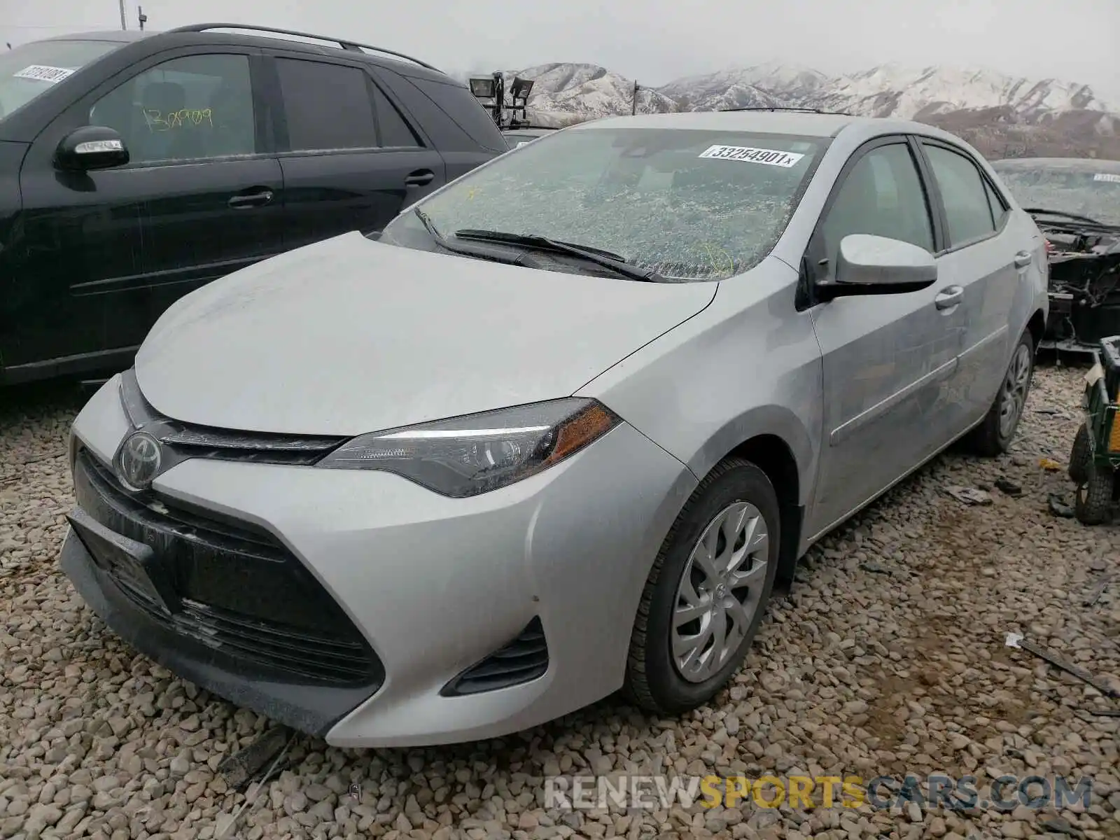 2 Photograph of a damaged car 2T1BURHE2KC213008 TOYOTA COROLLA 2019