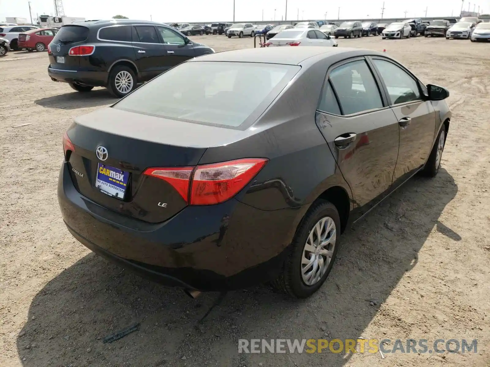 4 Photograph of a damaged car 2T1BURHE2KC213333 TOYOTA COROLLA 2019