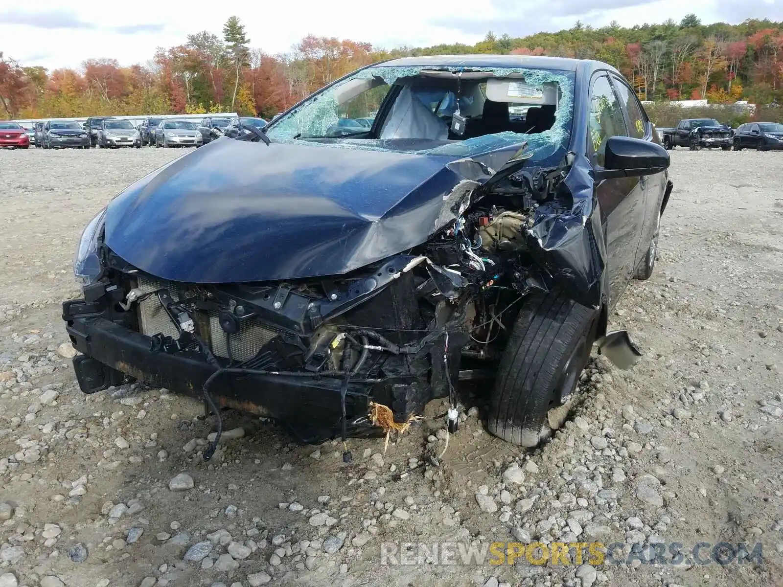 9 Photograph of a damaged car 2T1BURHE2KC214482 TOYOTA COROLLA 2019