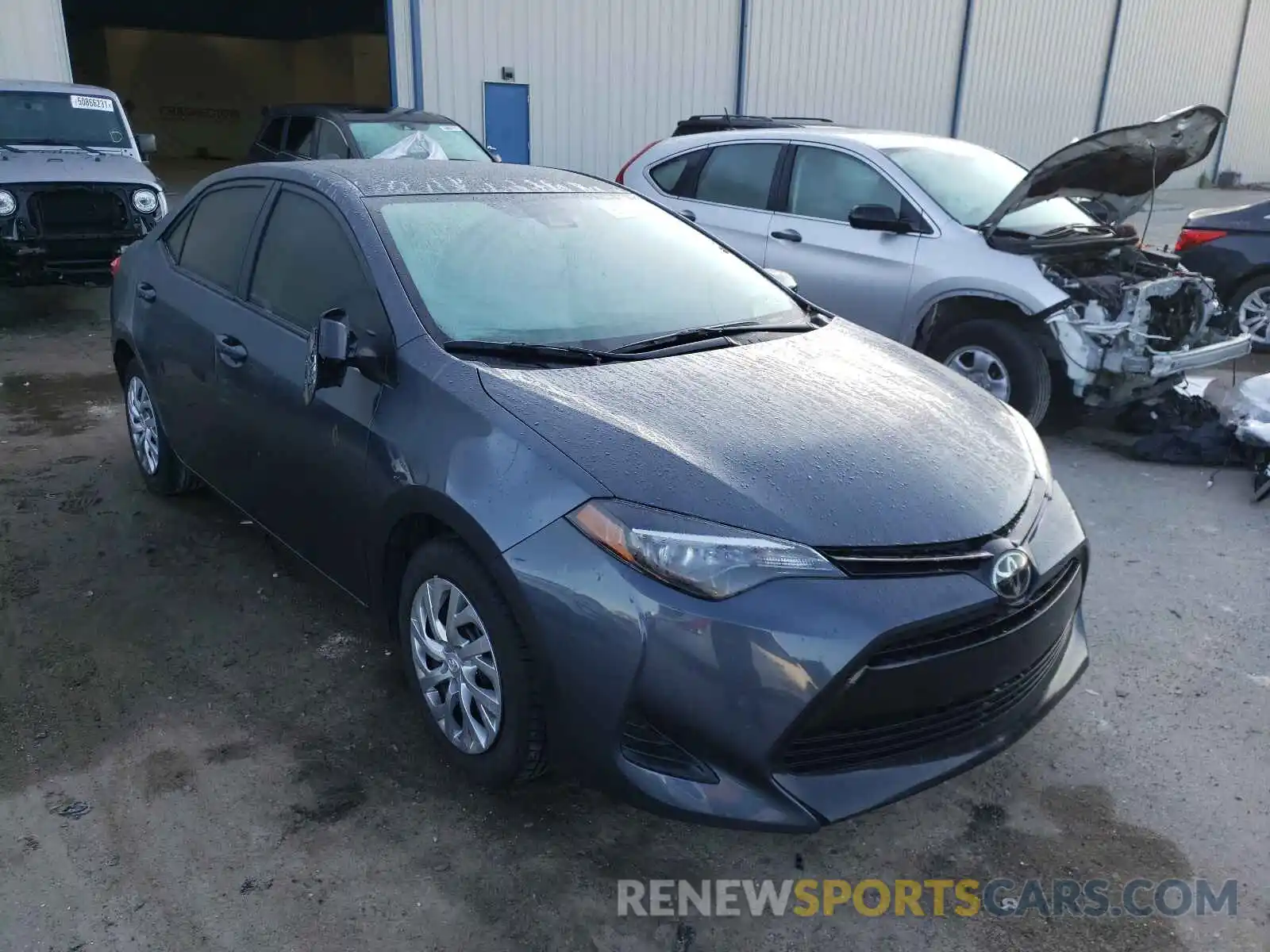 1 Photograph of a damaged car 2T1BURHE2KC215048 TOYOTA COROLLA 2019