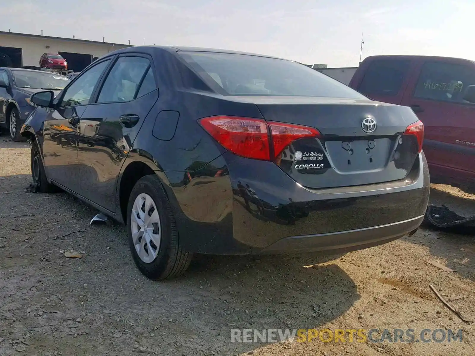 3 Photograph of a damaged car 2T1BURHE2KC215521 TOYOTA COROLLA 2019