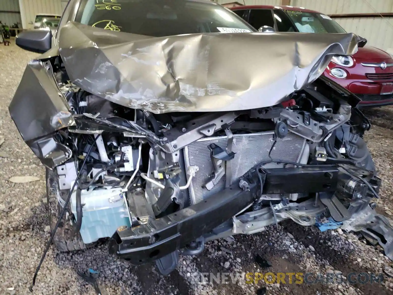 9 Photograph of a damaged car 2T1BURHE2KC215650 TOYOTA COROLLA 2019