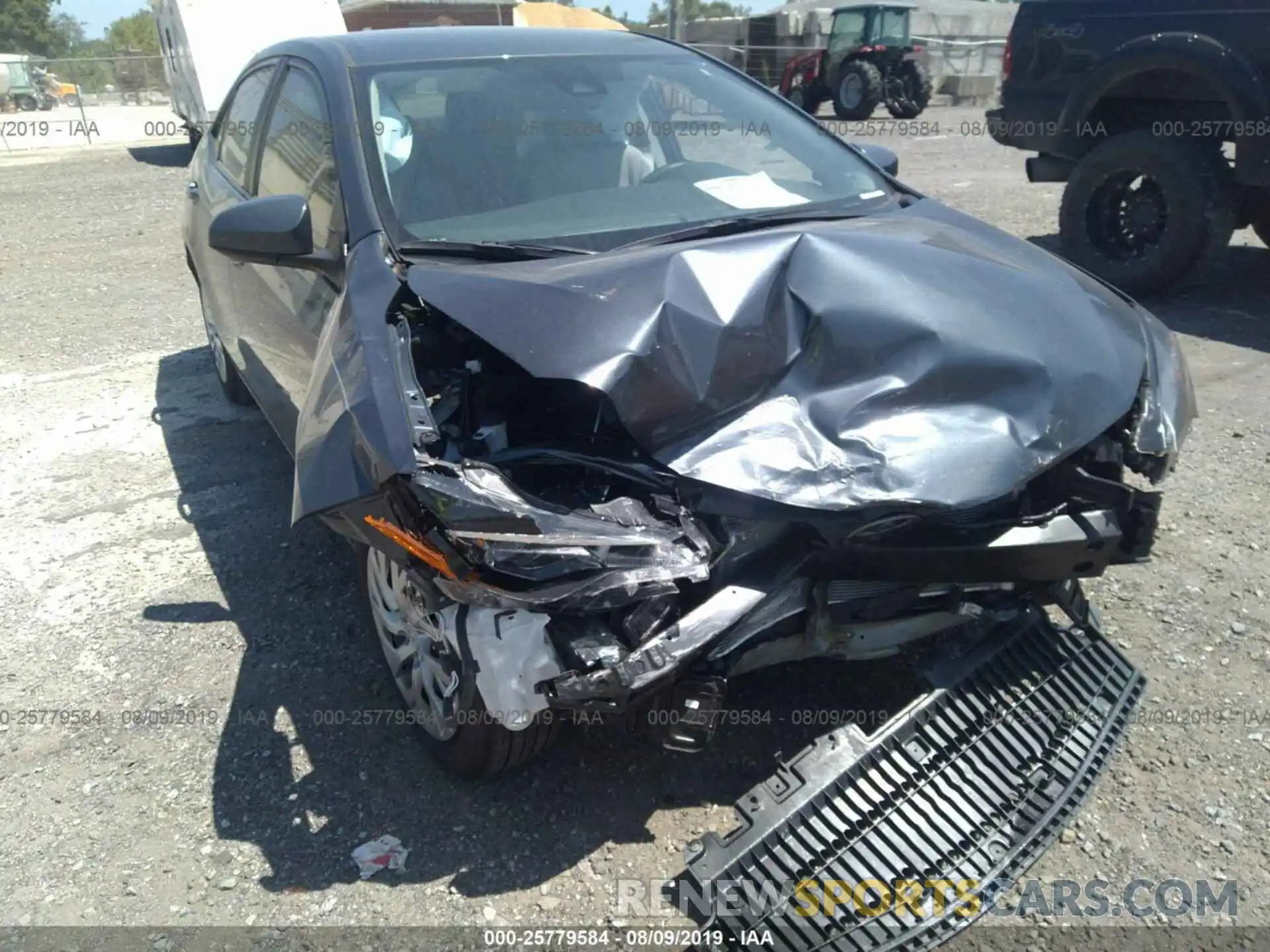 6 Фотография поврежденного автомобиля 2T1BURHE2KC215714 TOYOTA COROLLA 2019