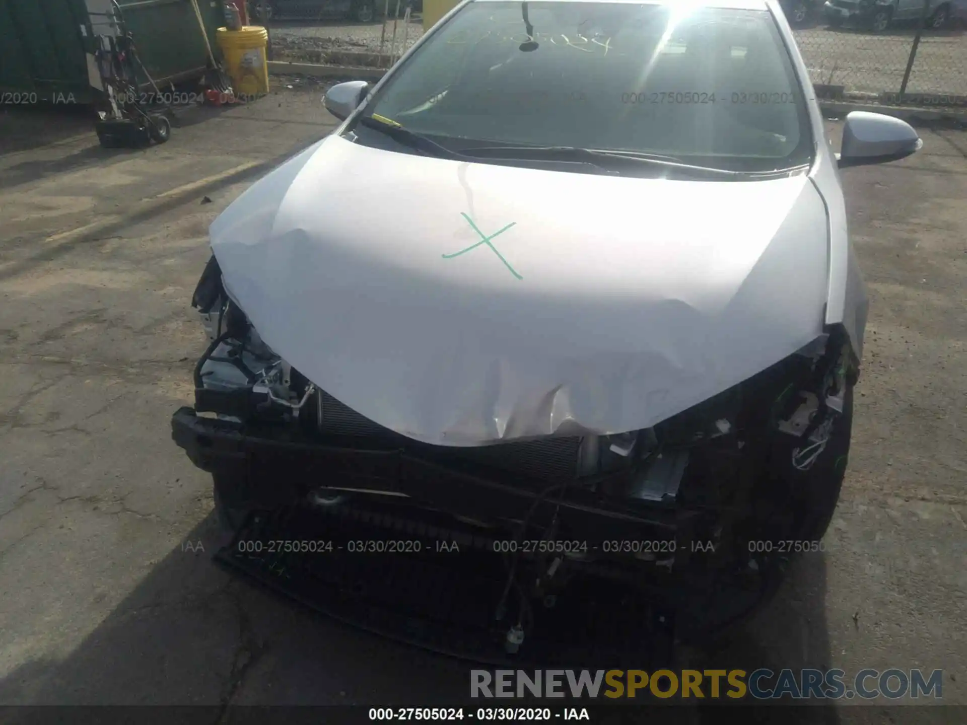 6 Photograph of a damaged car 2T1BURHE2KC216068 TOYOTA COROLLA 2019