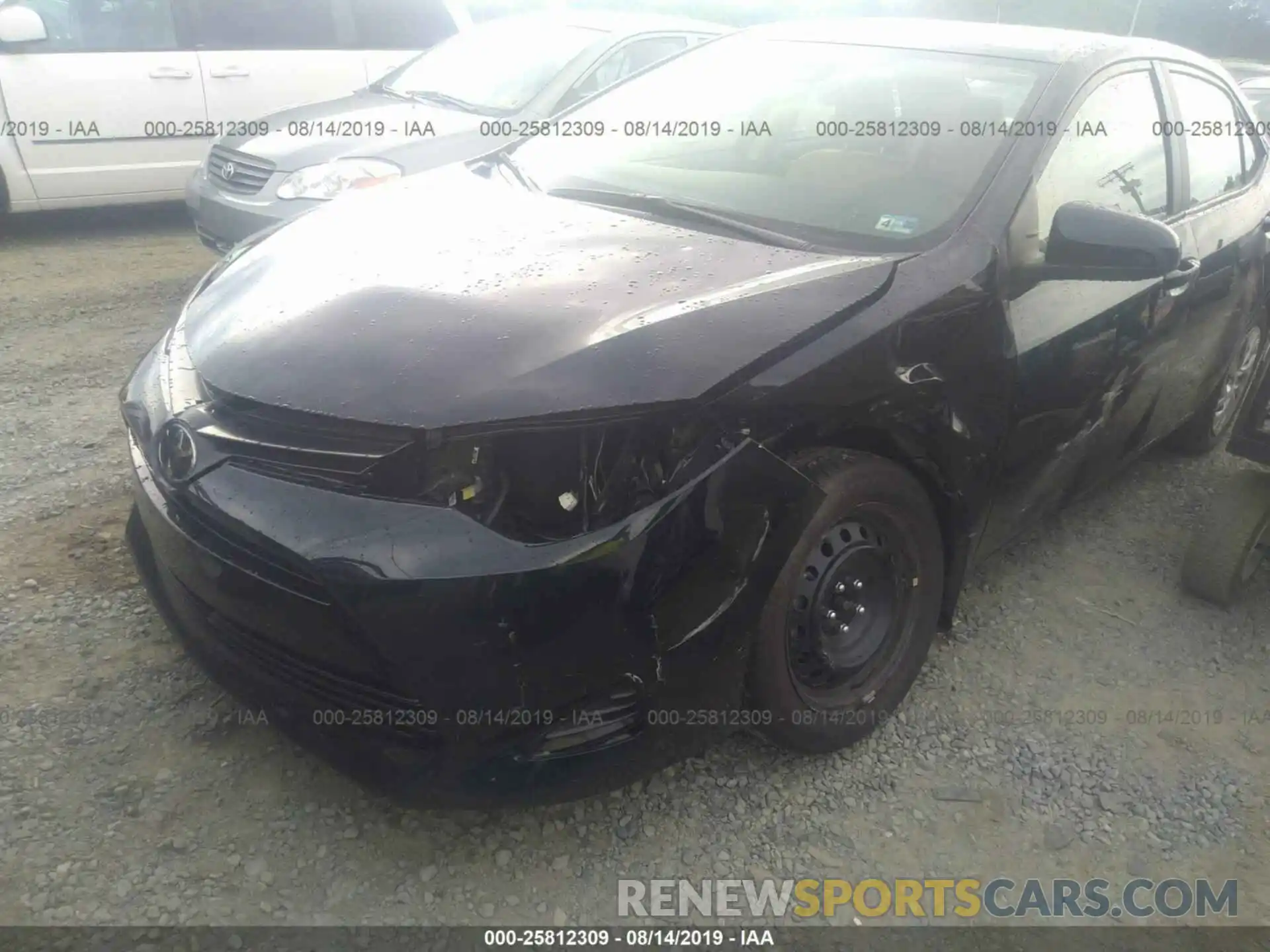 6 Photograph of a damaged car 2T1BURHE2KC216264 TOYOTA COROLLA 2019