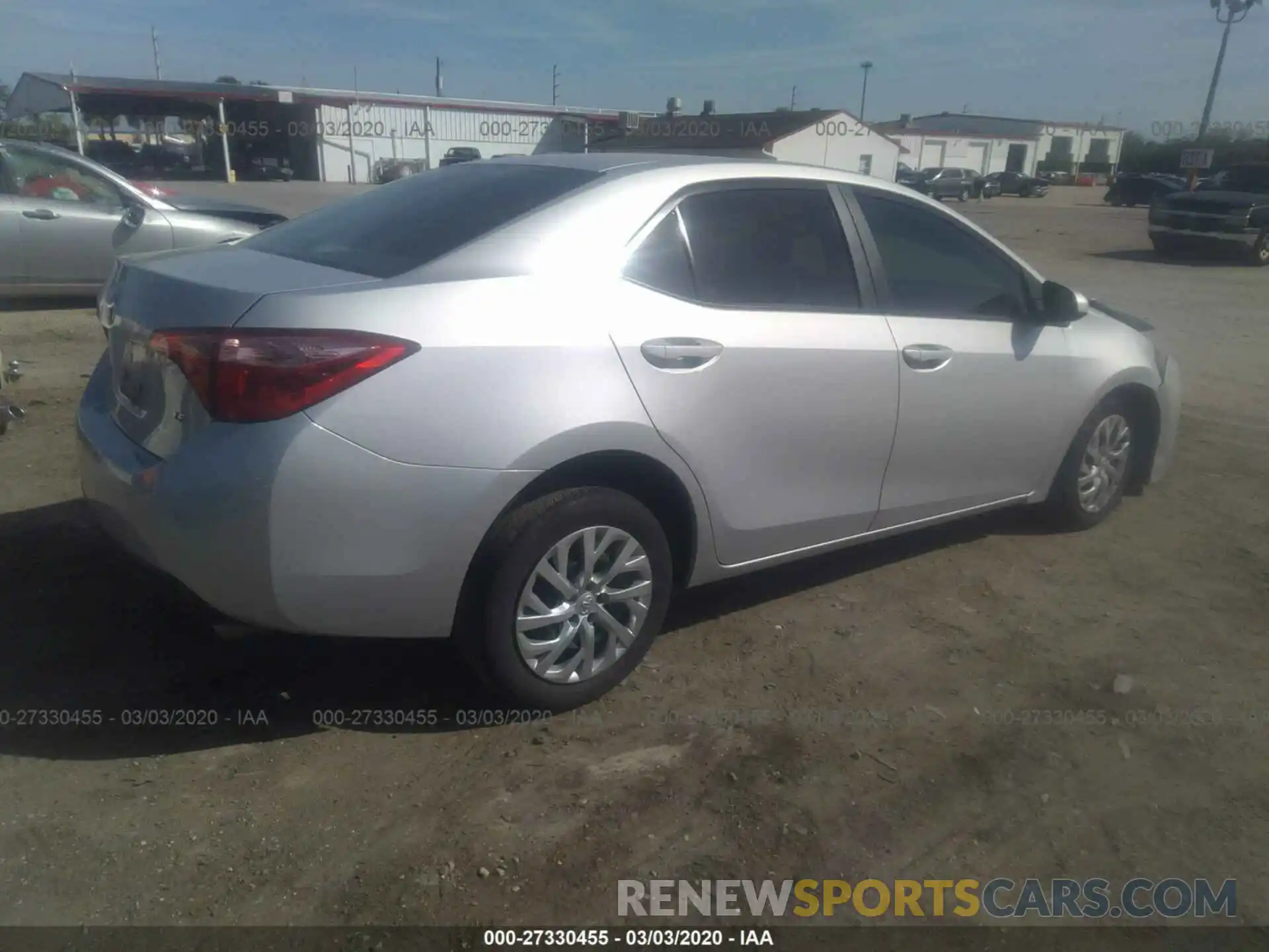 4 Photograph of a damaged car 2T1BURHE2KC216460 TOYOTA COROLLA 2019