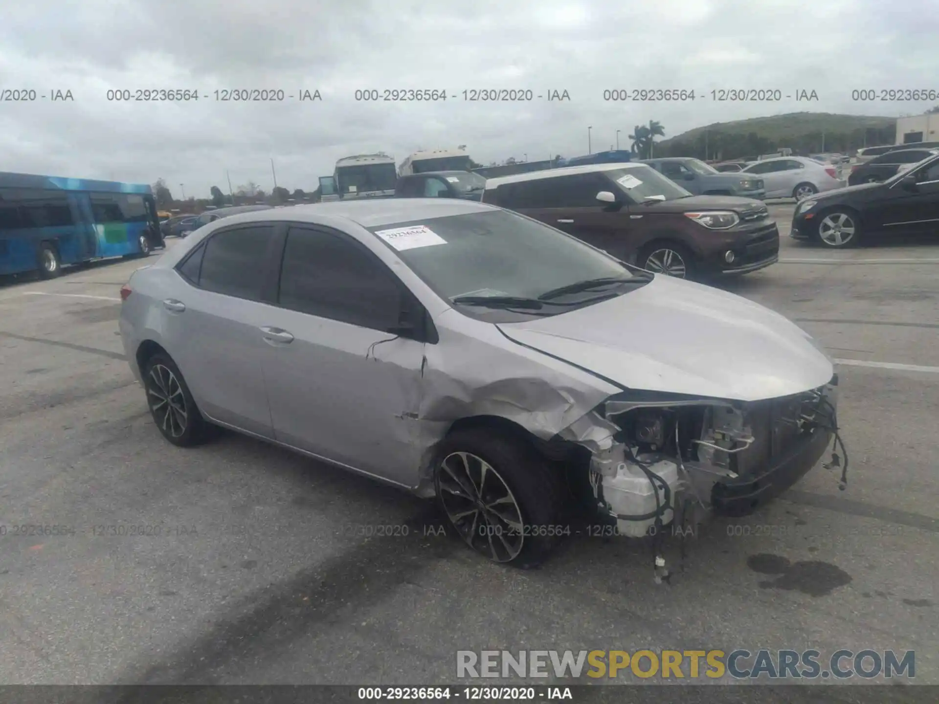 1 Photograph of a damaged car 2T1BURHE2KC216894 TOYOTA COROLLA 2019