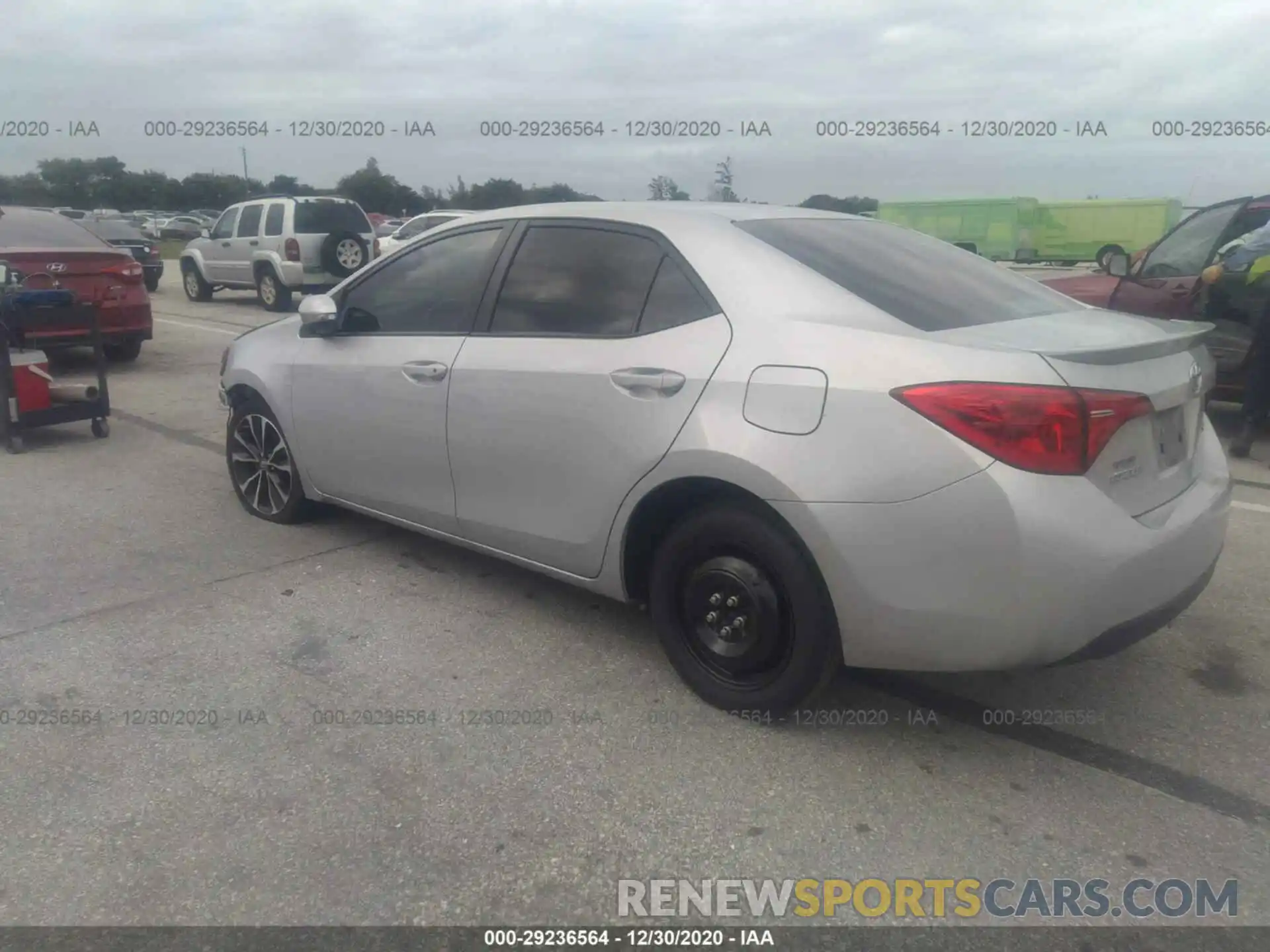 3 Photograph of a damaged car 2T1BURHE2KC216894 TOYOTA COROLLA 2019