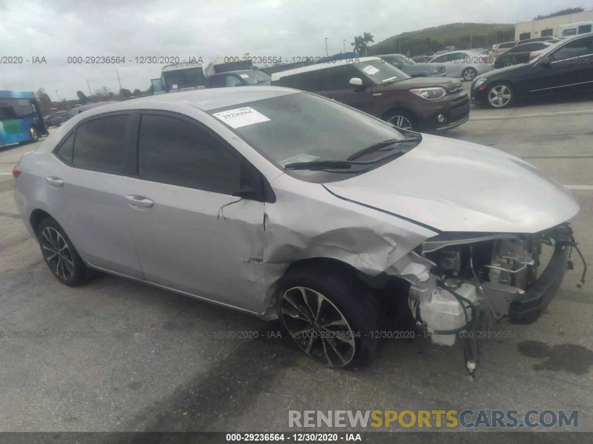 6 Photograph of a damaged car 2T1BURHE2KC216894 TOYOTA COROLLA 2019