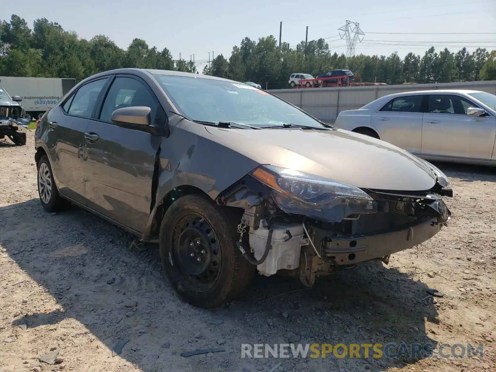 1 Photograph of a damaged car 2T1BURHE2KC219133 TOYOTA COROLLA 2019