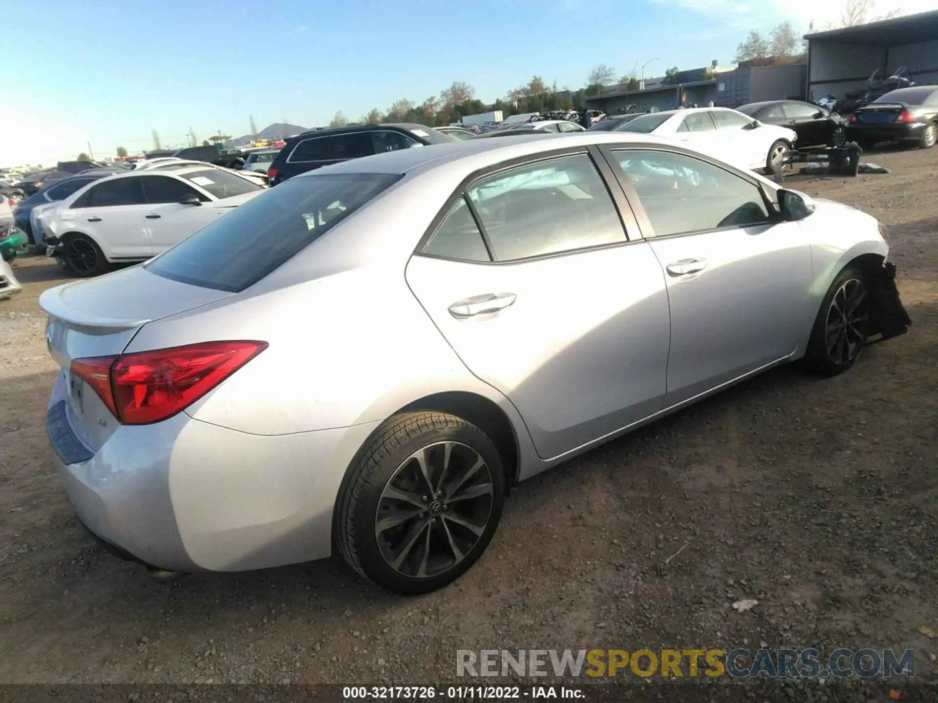 4 Photograph of a damaged car 2T1BURHE2KC219388 TOYOTA COROLLA 2019