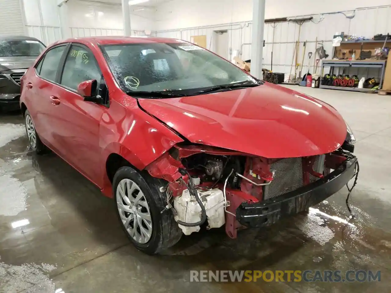 1 Photograph of a damaged car 2T1BURHE2KC220086 TOYOTA COROLLA 2019