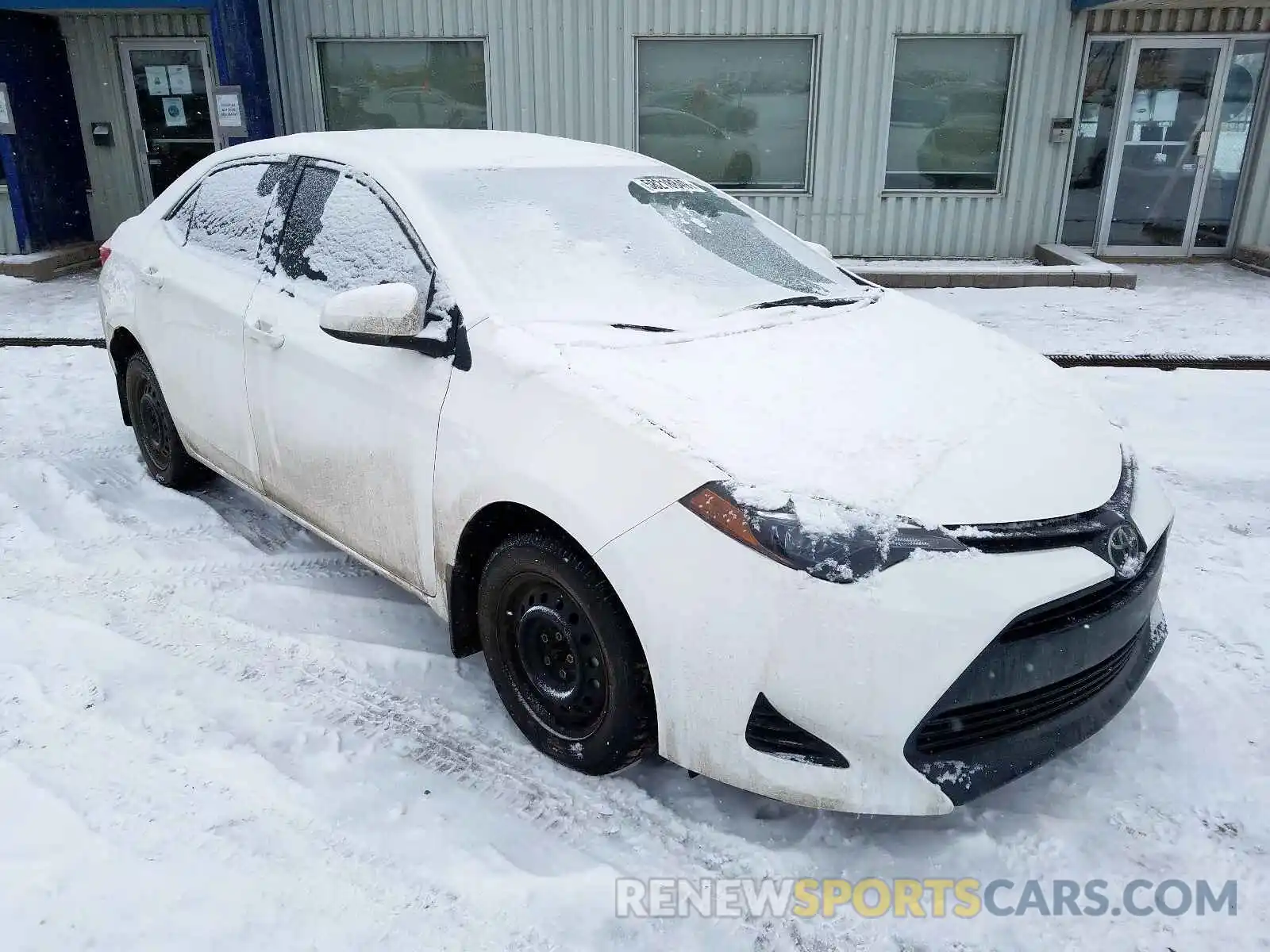 1 Photograph of a damaged car 2T1BURHE2KC220394 TOYOTA COROLLA 2019