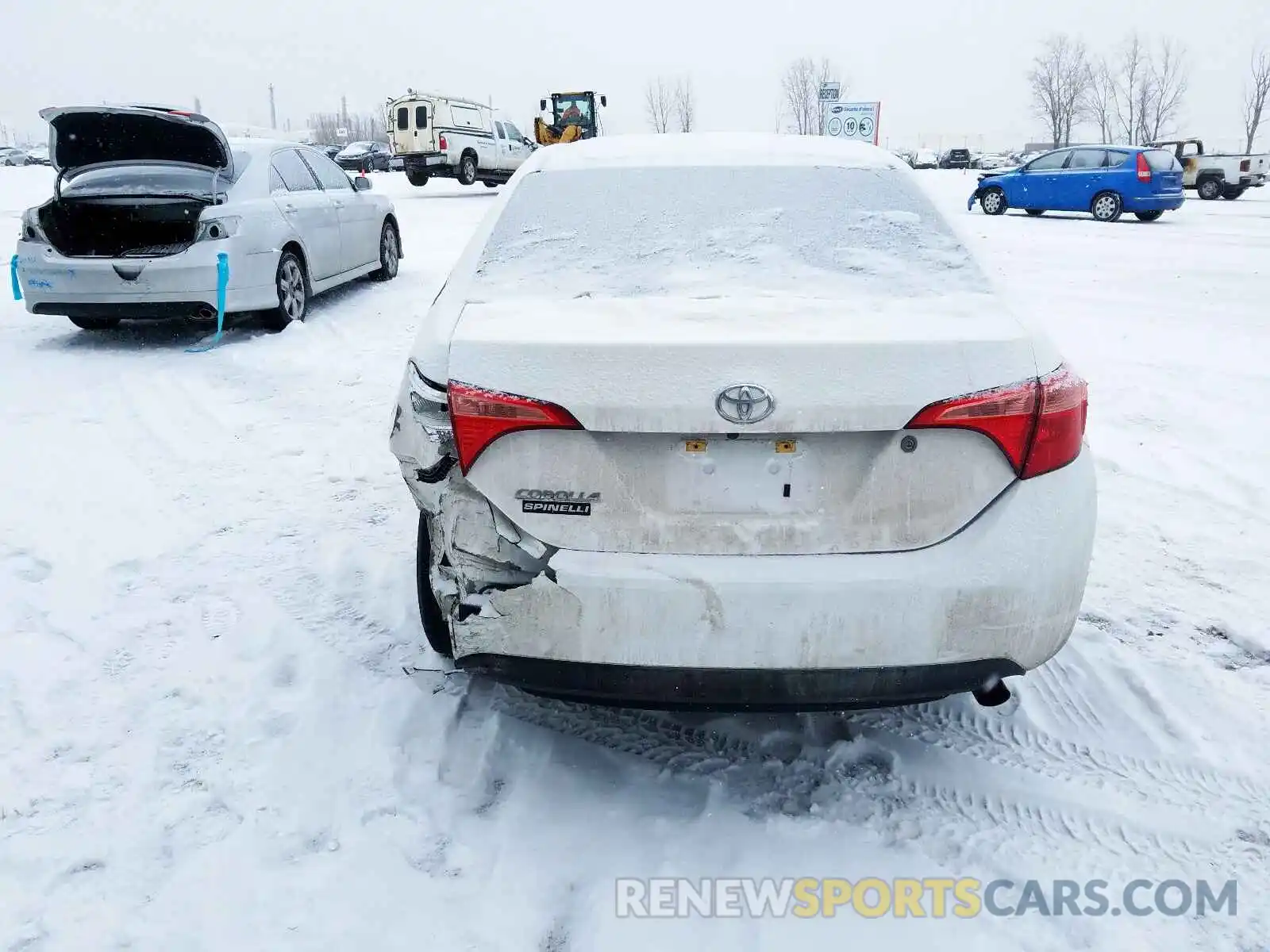 9 Photograph of a damaged car 2T1BURHE2KC220394 TOYOTA COROLLA 2019