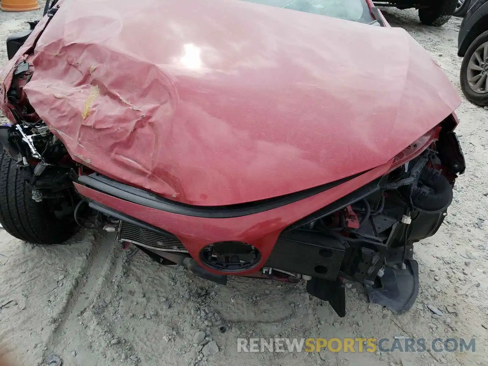 7 Photograph of a damaged car 2T1BURHE2KC222114 TOYOTA COROLLA 2019