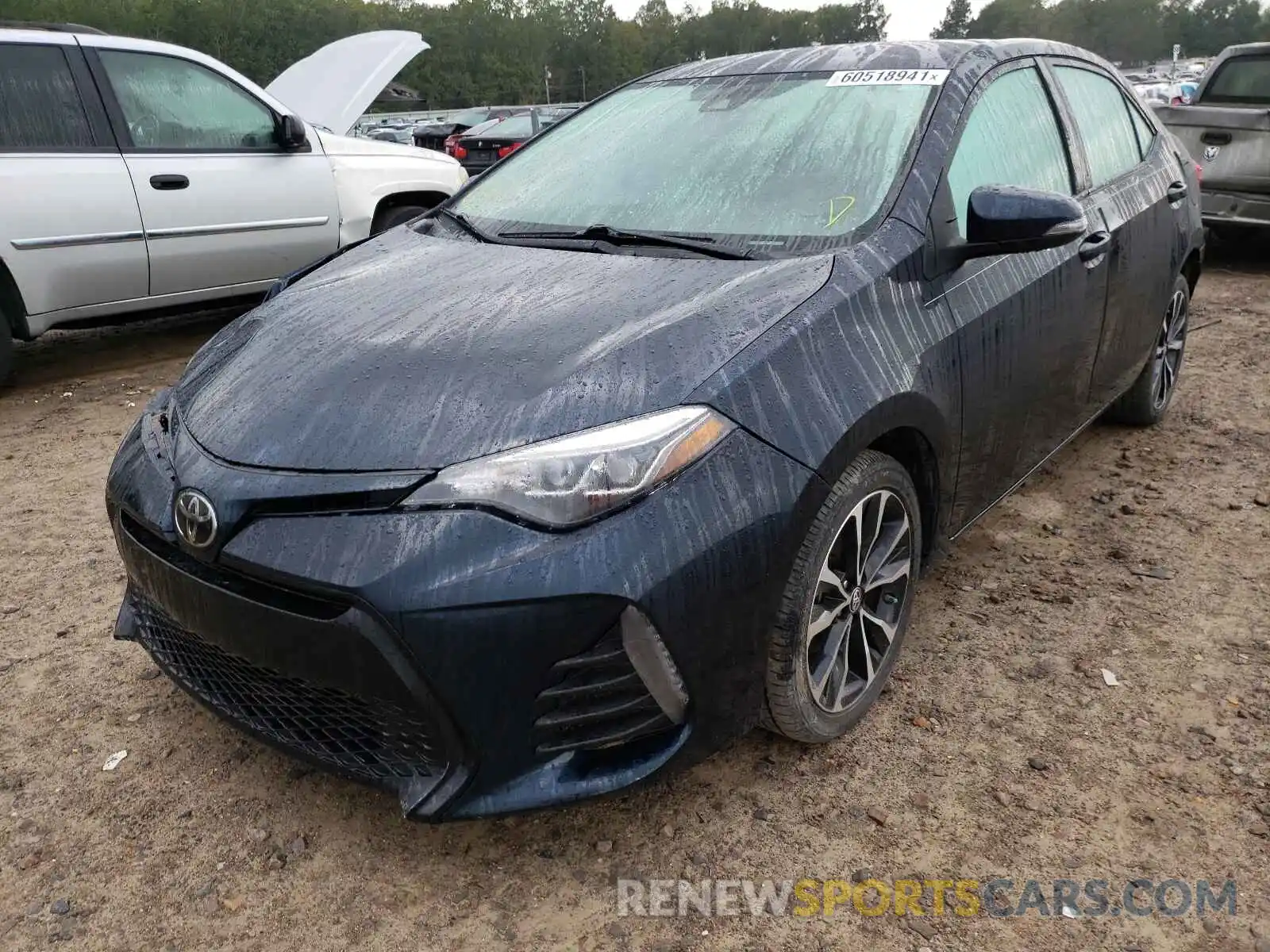 2 Photograph of a damaged car 2T1BURHE2KC222694 TOYOTA COROLLA 2019