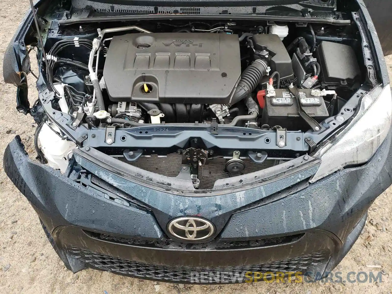 7 Photograph of a damaged car 2T1BURHE2KC222694 TOYOTA COROLLA 2019