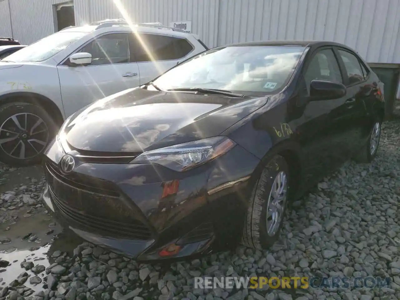 2 Photograph of a damaged car 2T1BURHE2KC222730 TOYOTA COROLLA 2019