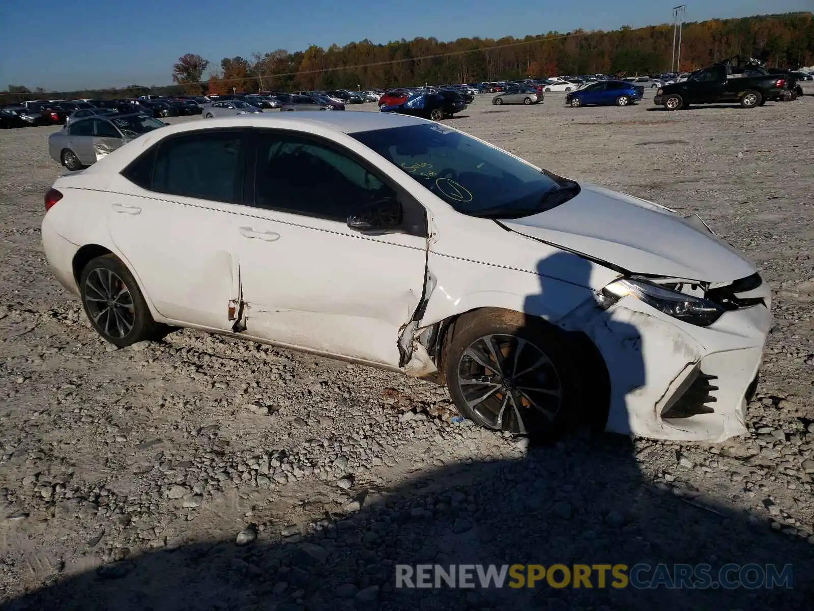 9 Photograph of a damaged car 2T1BURHE2KC223151 TOYOTA COROLLA 2019