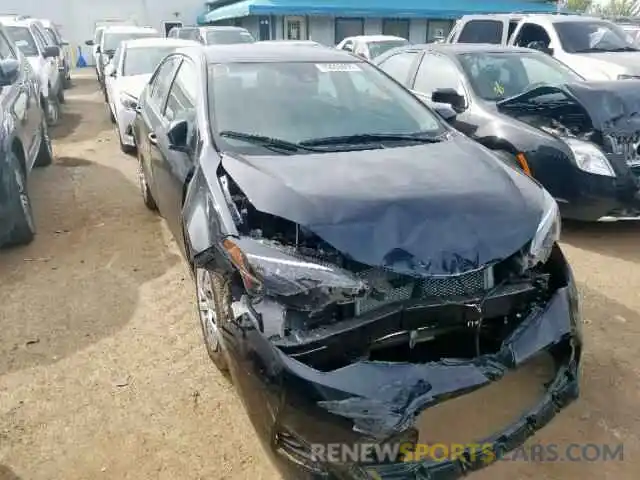 1 Photograph of a damaged car 2T1BURHE2KC223179 TOYOTA COROLLA 2019