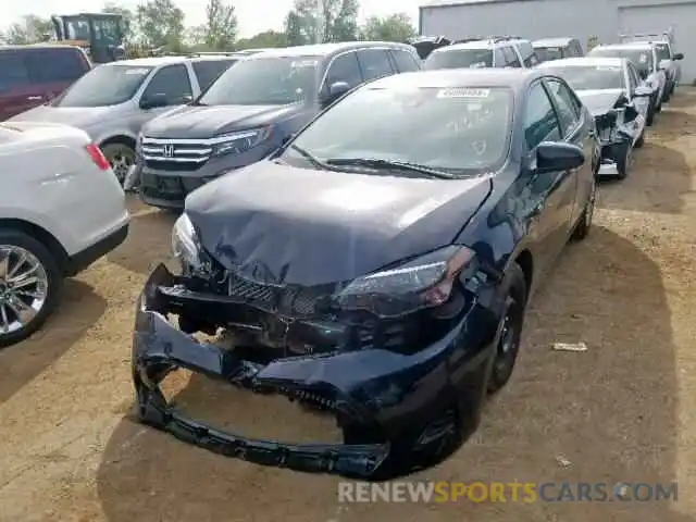 2 Photograph of a damaged car 2T1BURHE2KC223179 TOYOTA COROLLA 2019