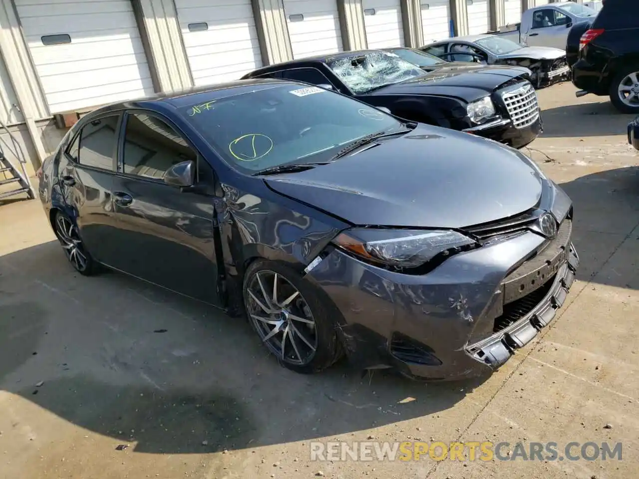 9 Photograph of a damaged car 2T1BURHE2KC223277 TOYOTA COROLLA 2019