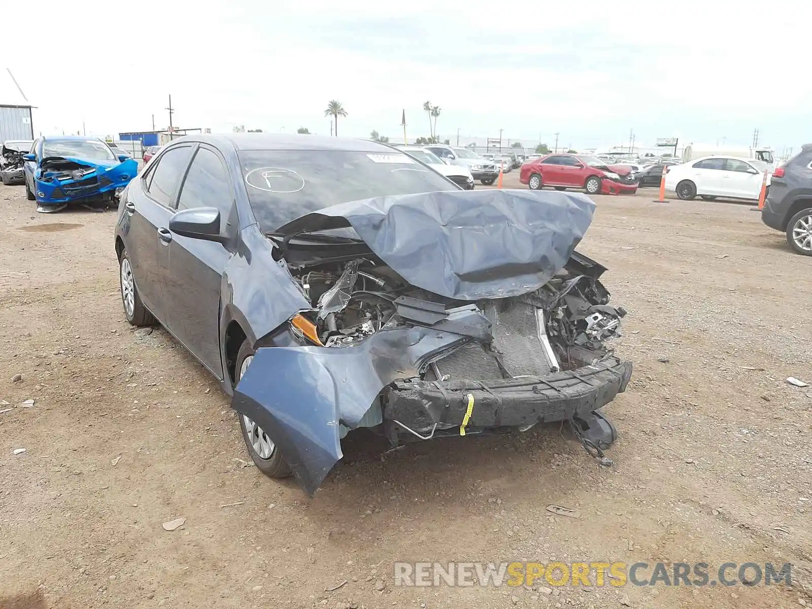 9 Photograph of a damaged car 2T1BURHE2KC223778 TOYOTA COROLLA 2019