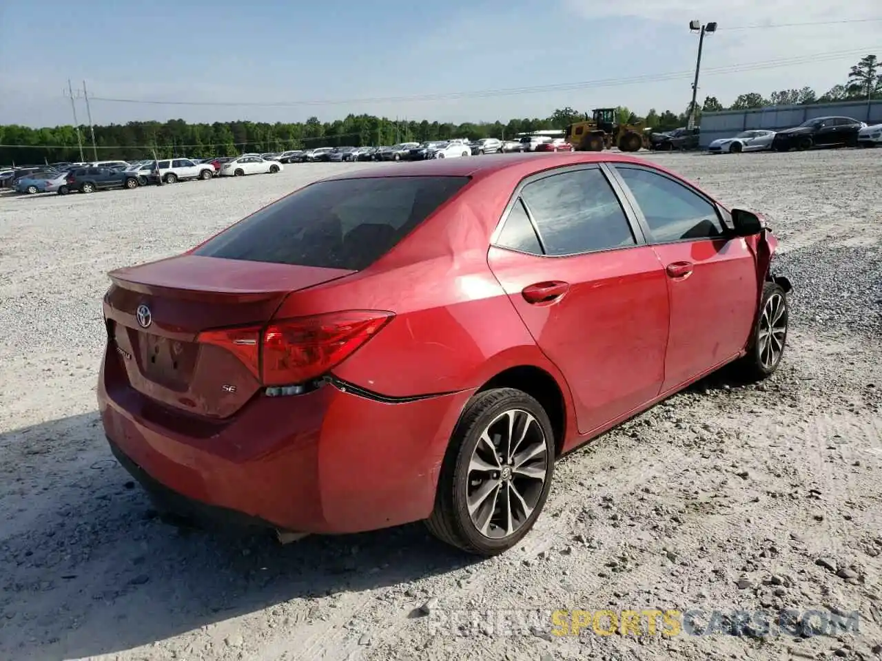 4 Photograph of a damaged car 2T1BURHE2KC224512 TOYOTA COROLLA 2019