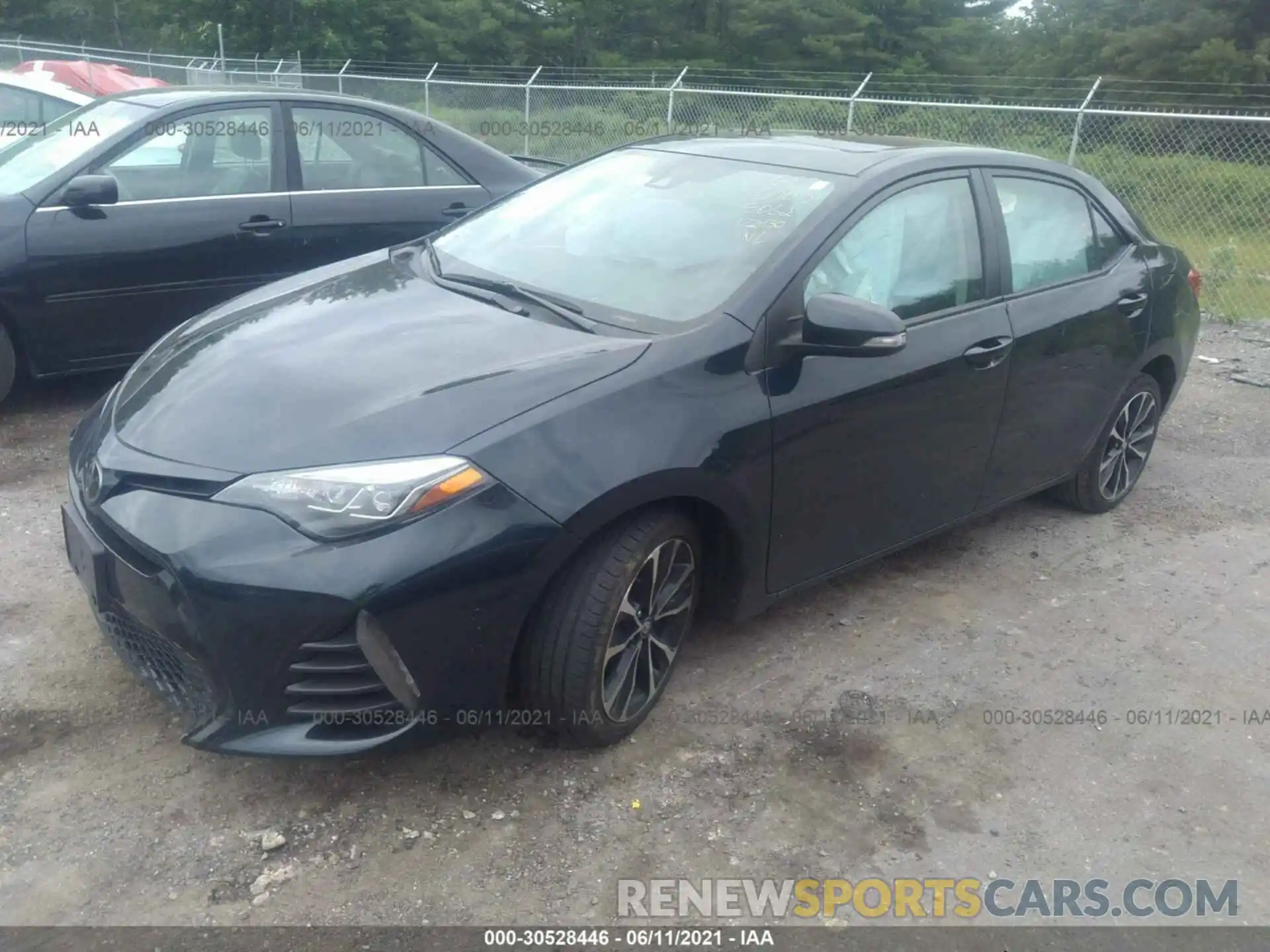 2 Photograph of a damaged car 2T1BURHE2KC225062 TOYOTA COROLLA 2019