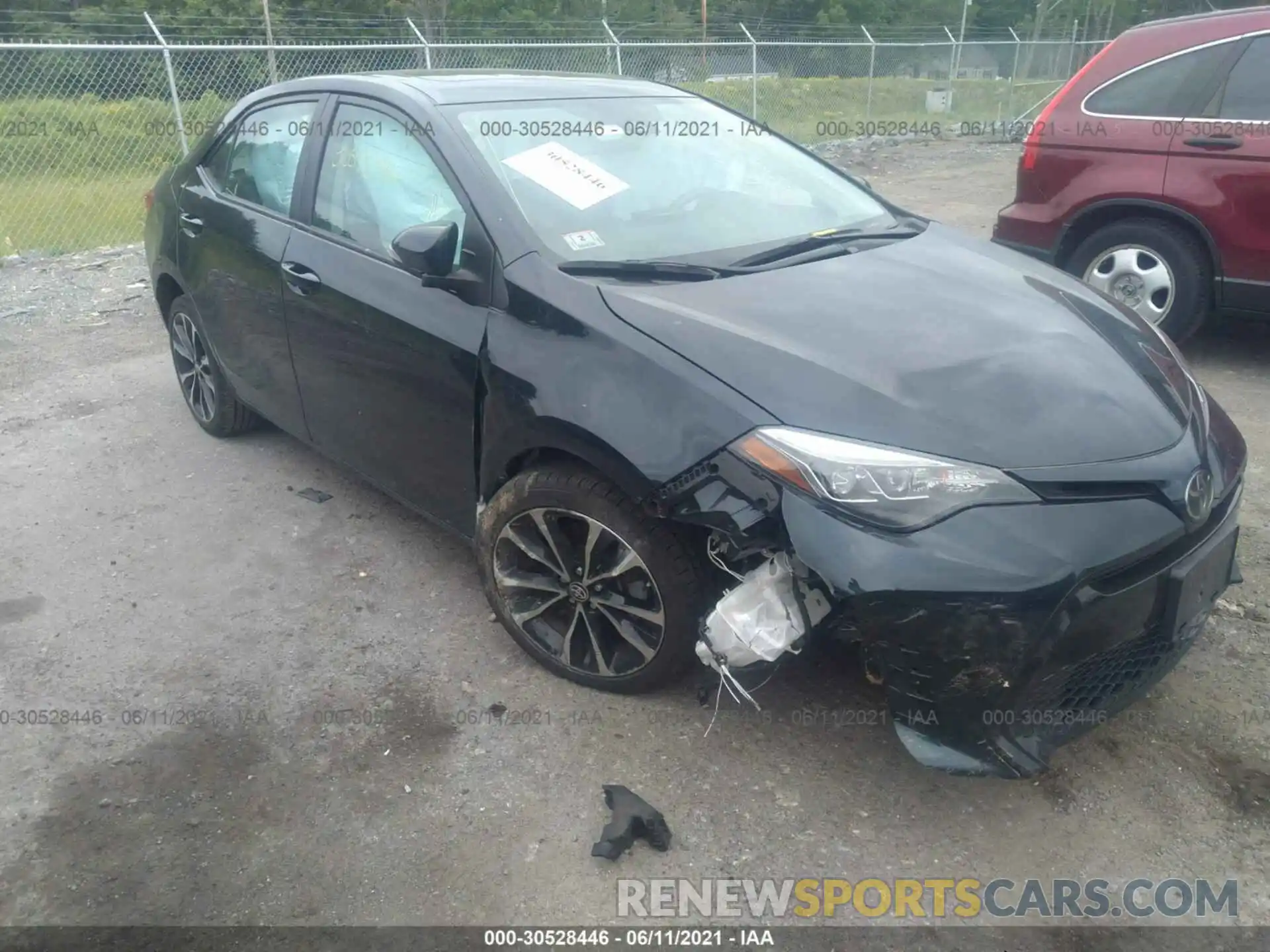 6 Photograph of a damaged car 2T1BURHE2KC225062 TOYOTA COROLLA 2019