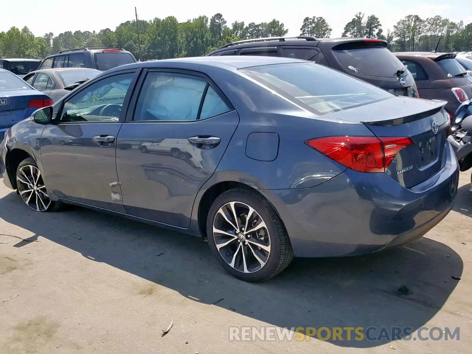 3 Photograph of a damaged car 2T1BURHE2KC225787 TOYOTA COROLLA 2019